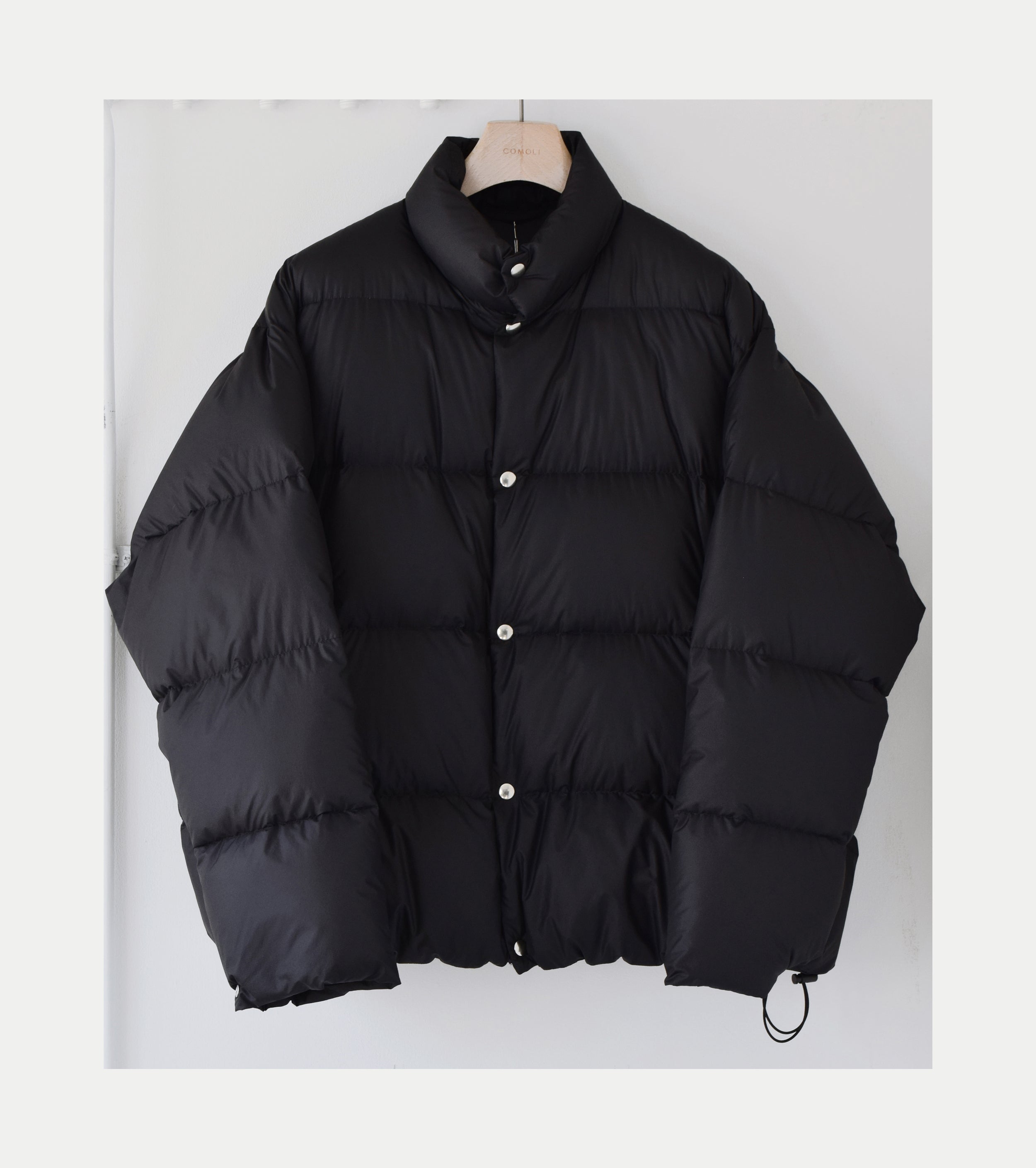 COMOLI Down Jacket, Black