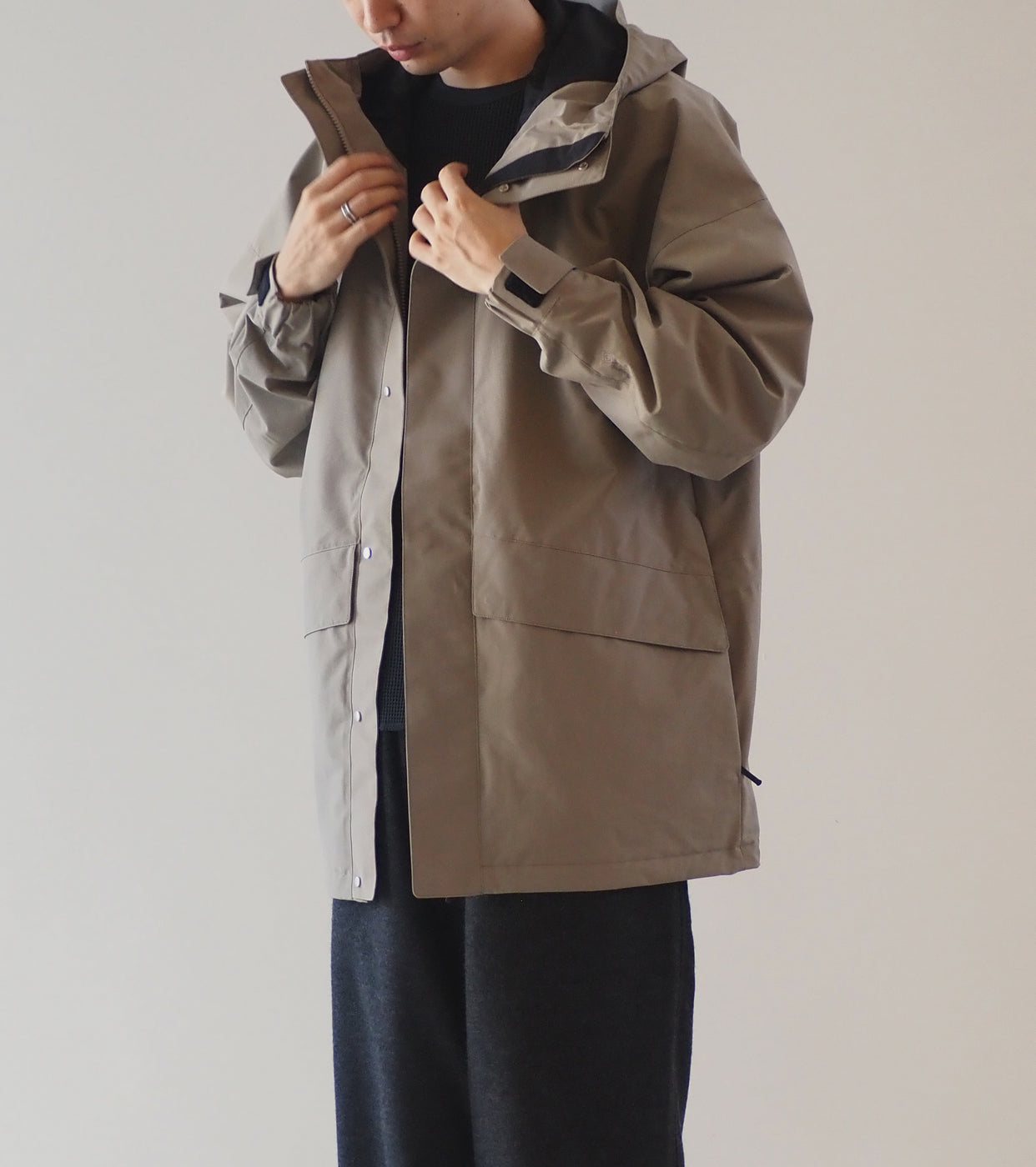 Goldwin Wind stopper by Gore-Tex Labs Willer Jacket, Woody Beige