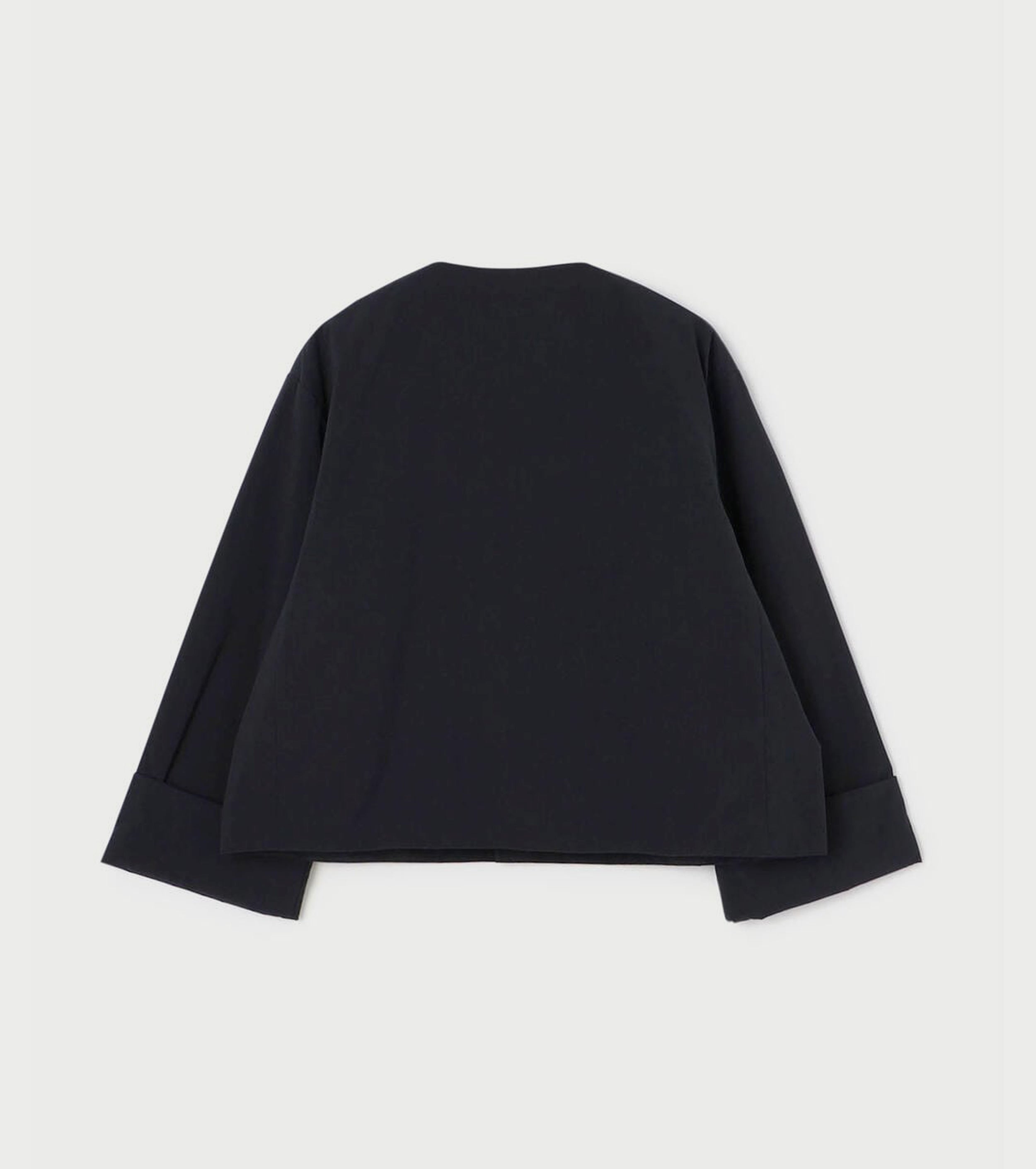 DANTON INSULATION COLLARLESS WIDE JACKET , Navy