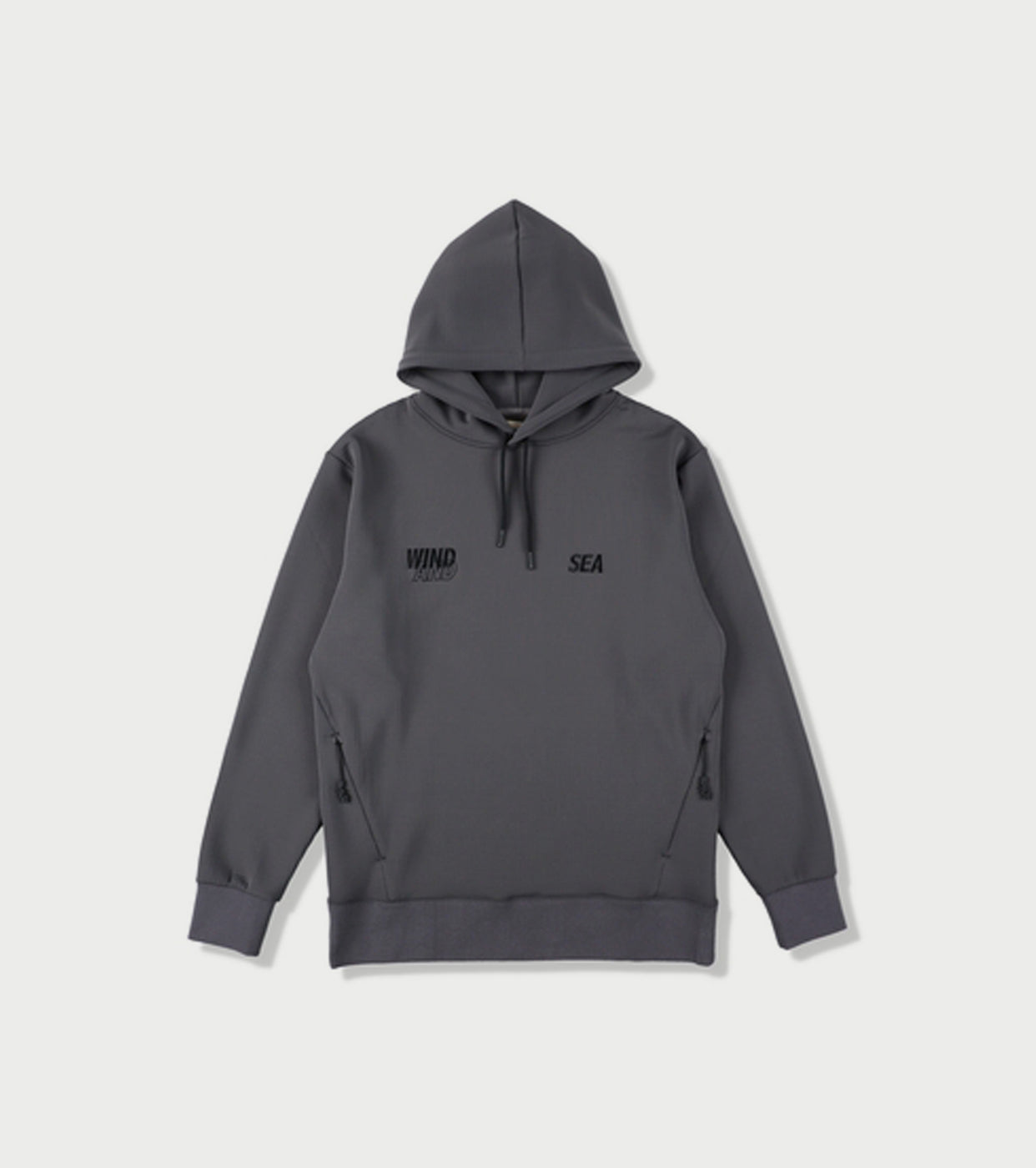 WIND AND SEA WIND AIR TEX HOODIE , Dark Gray