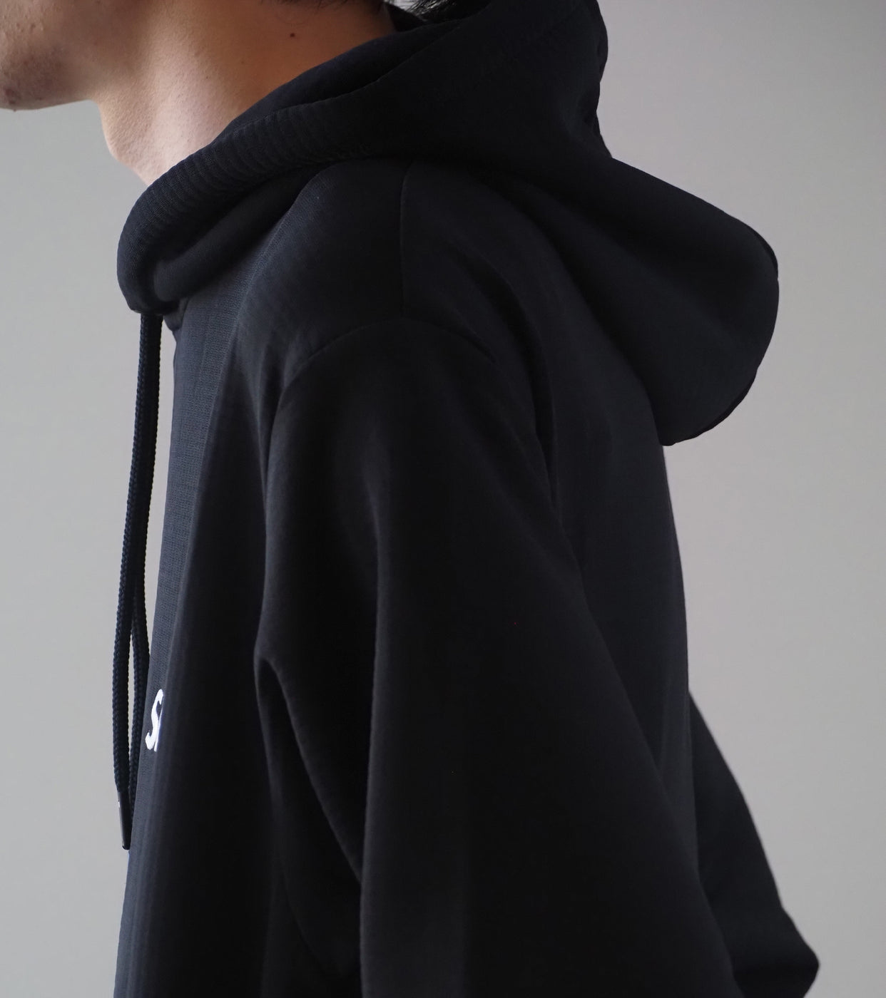 WIND AND SEA WIND AIR TEX HOODIE , Black