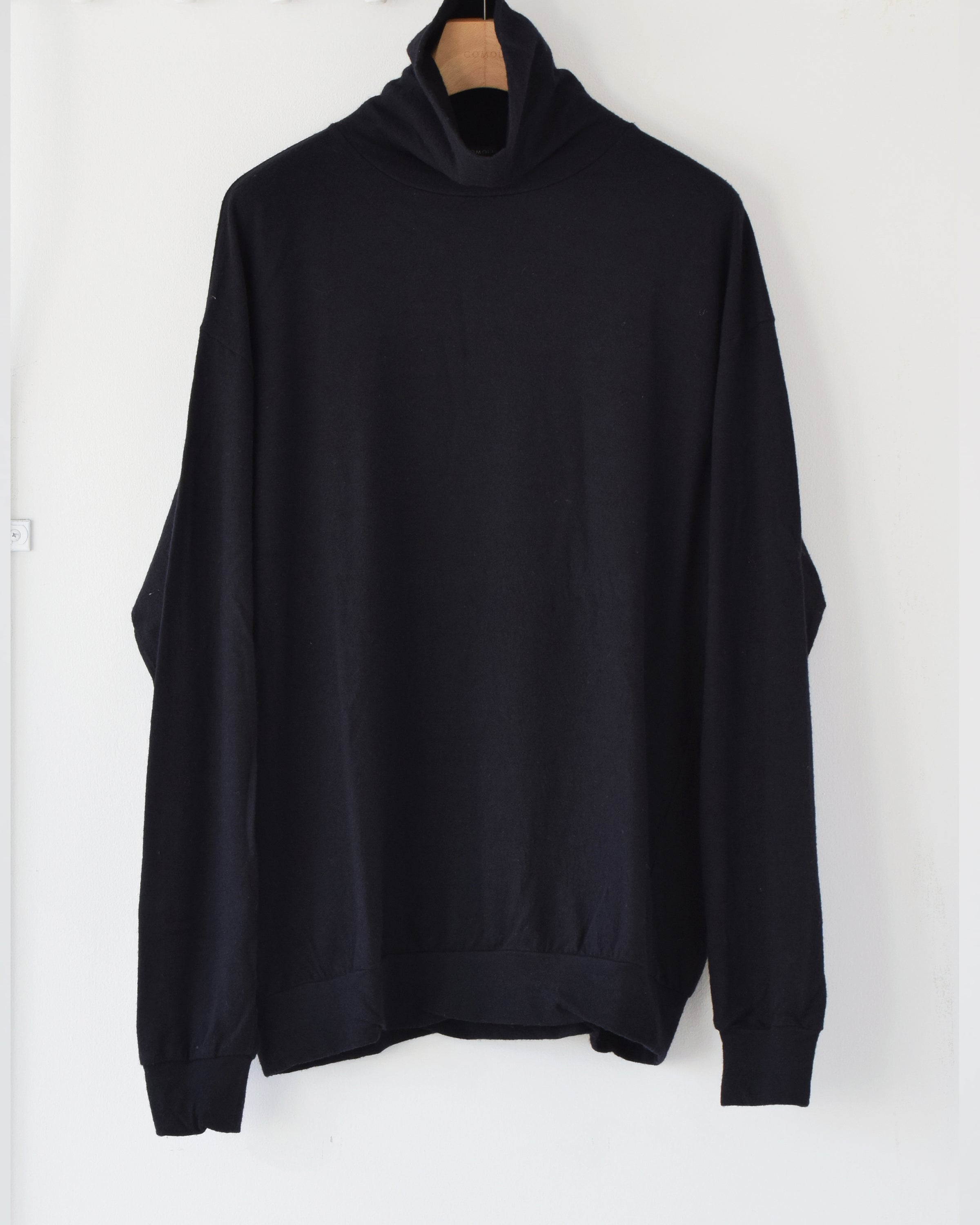 COMOLI Y03-05006 ウール天竺長袖タートルネック