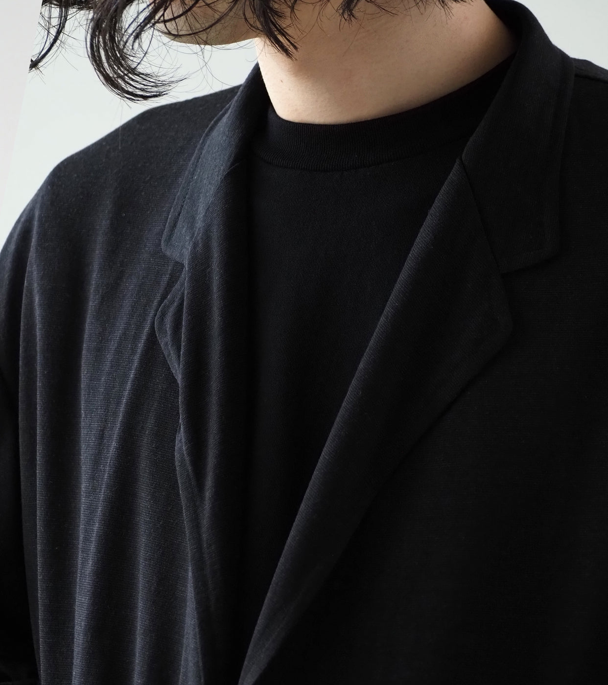 COMOLI Summer Wool Jacket , Charcoal
