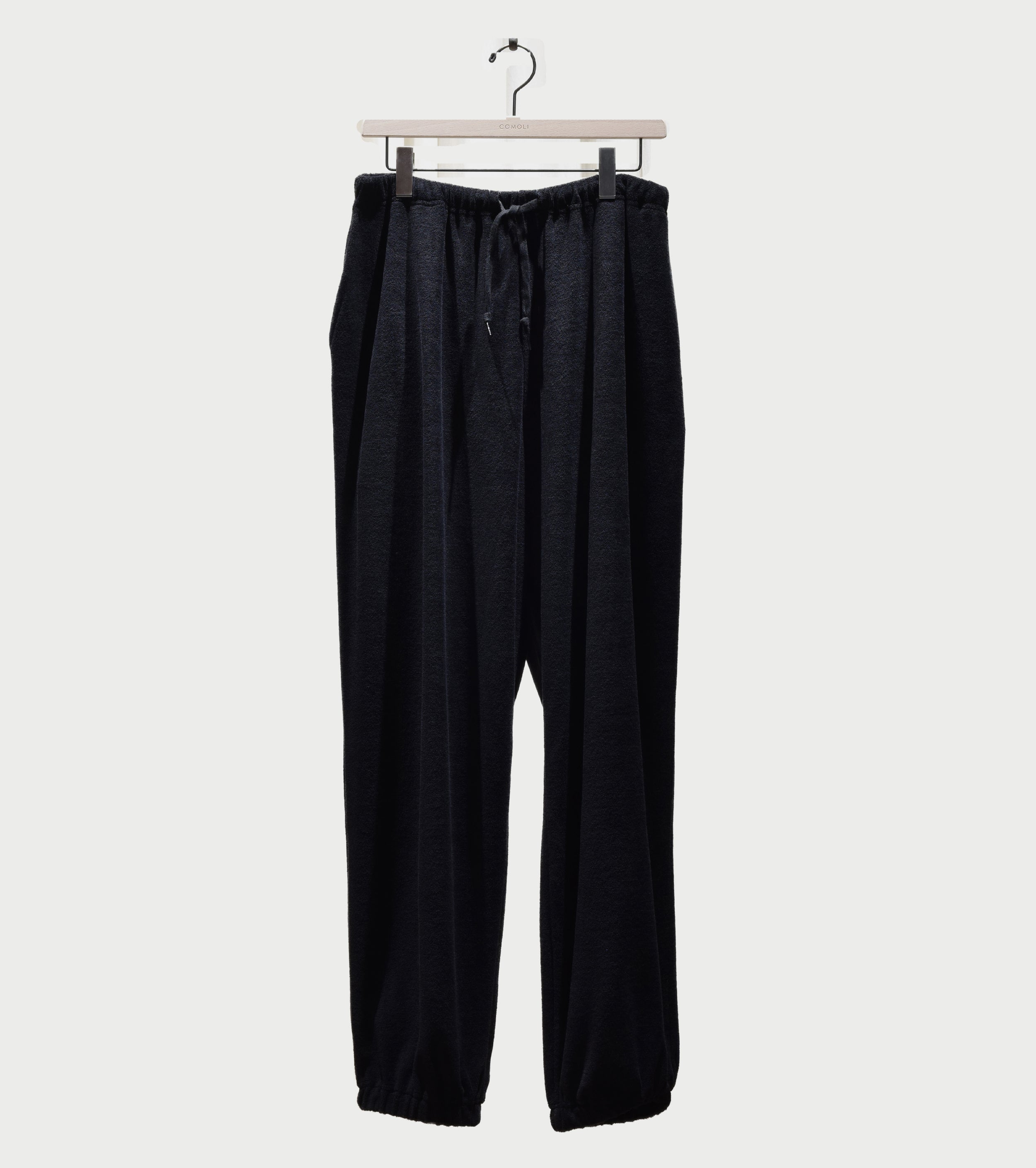 COMOLI Pile Pants , Black