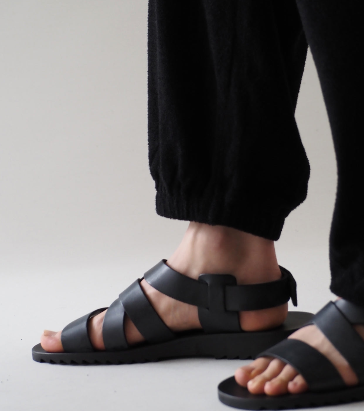 COMOLI Pile Pants , Black