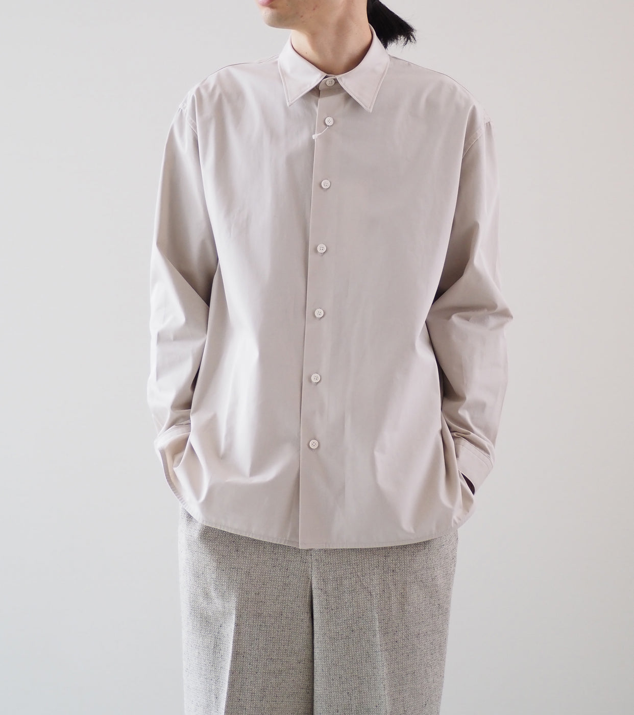 Nonnotte Over Sized Shirt, Cloud Pink