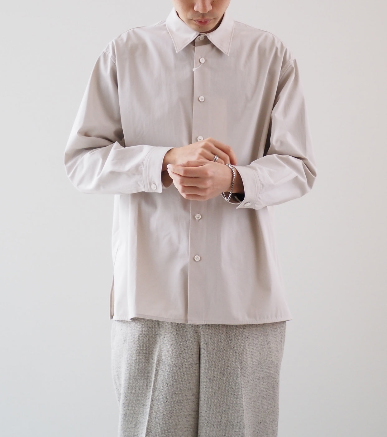 Nonnotte Over Sized Shirt, Cloud Pink
