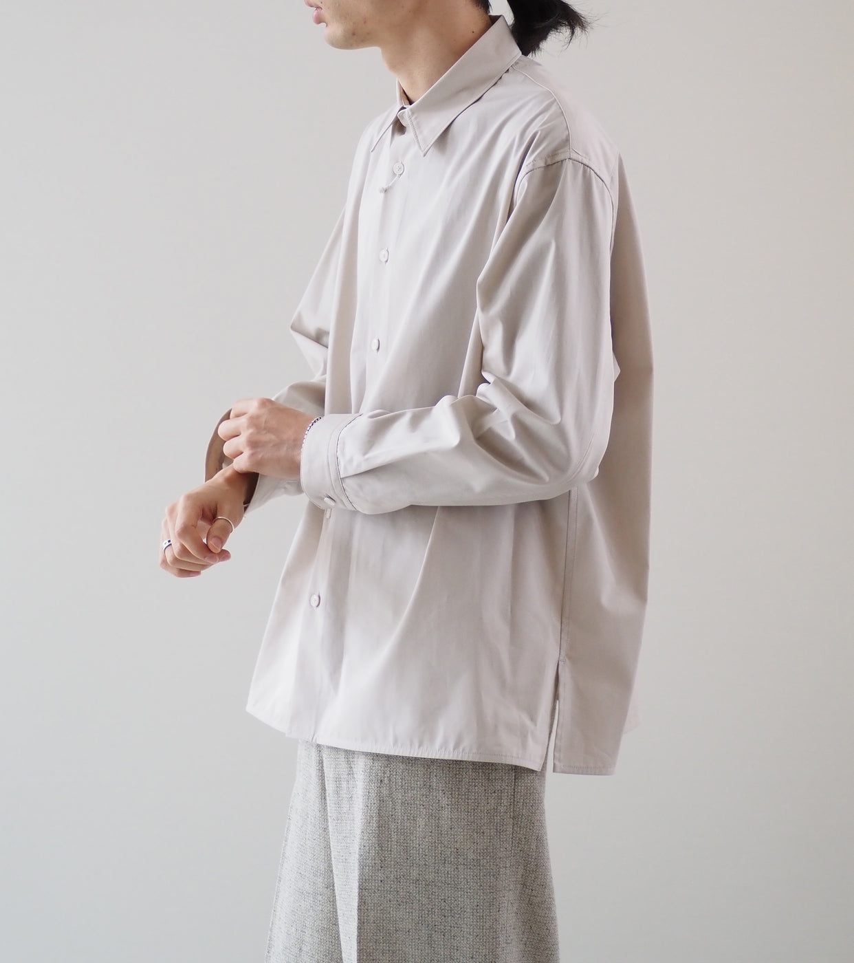 Nonnotte Over Sized Shirt, Cloud Pink