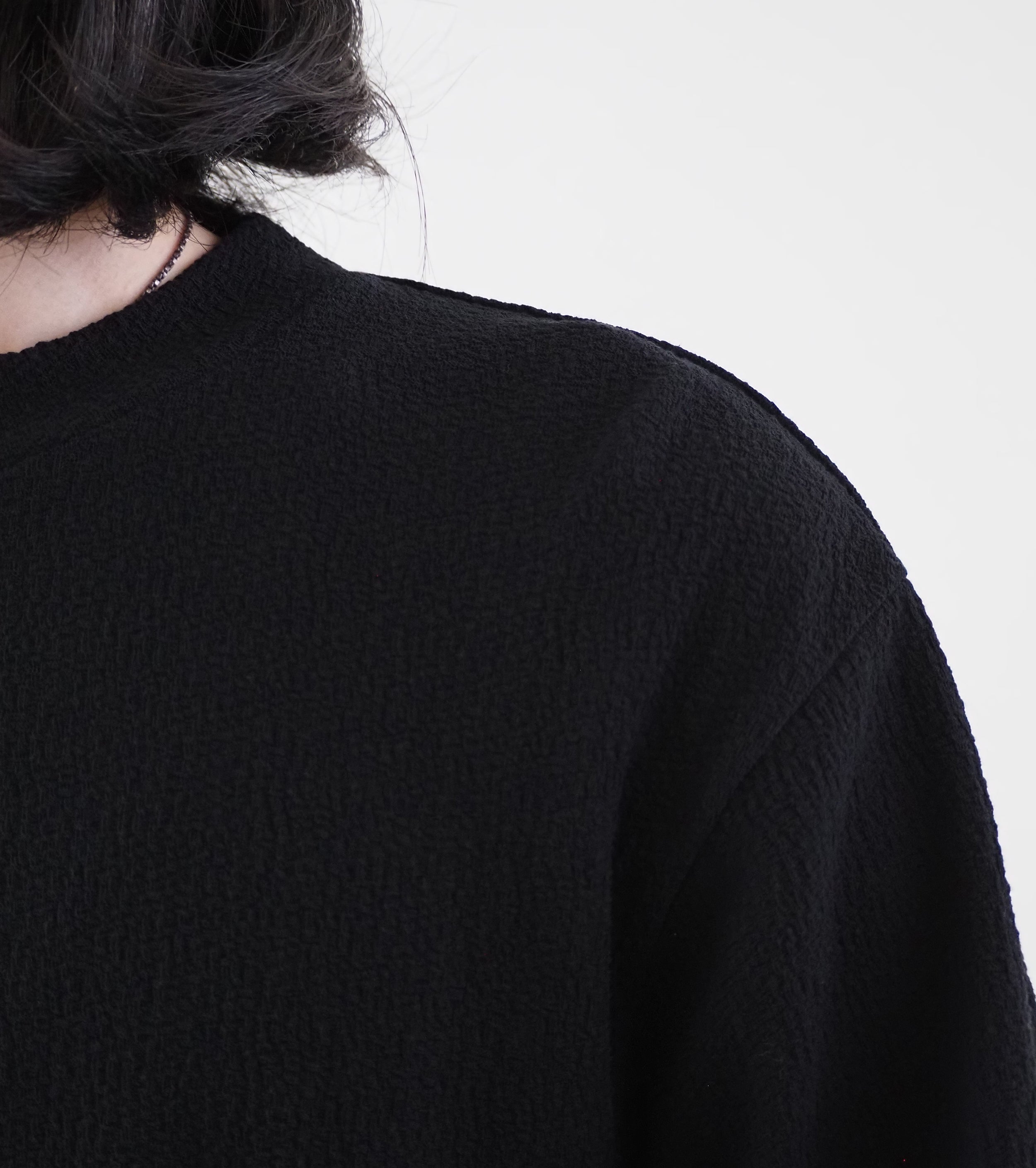 Nonnotte Tapered Over Sized Long Sleeve,Meteorite