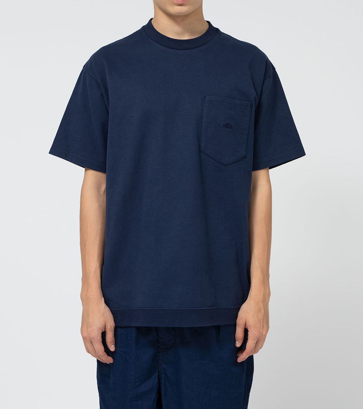 High Bulky Pocket Tee, Midnight Navy
