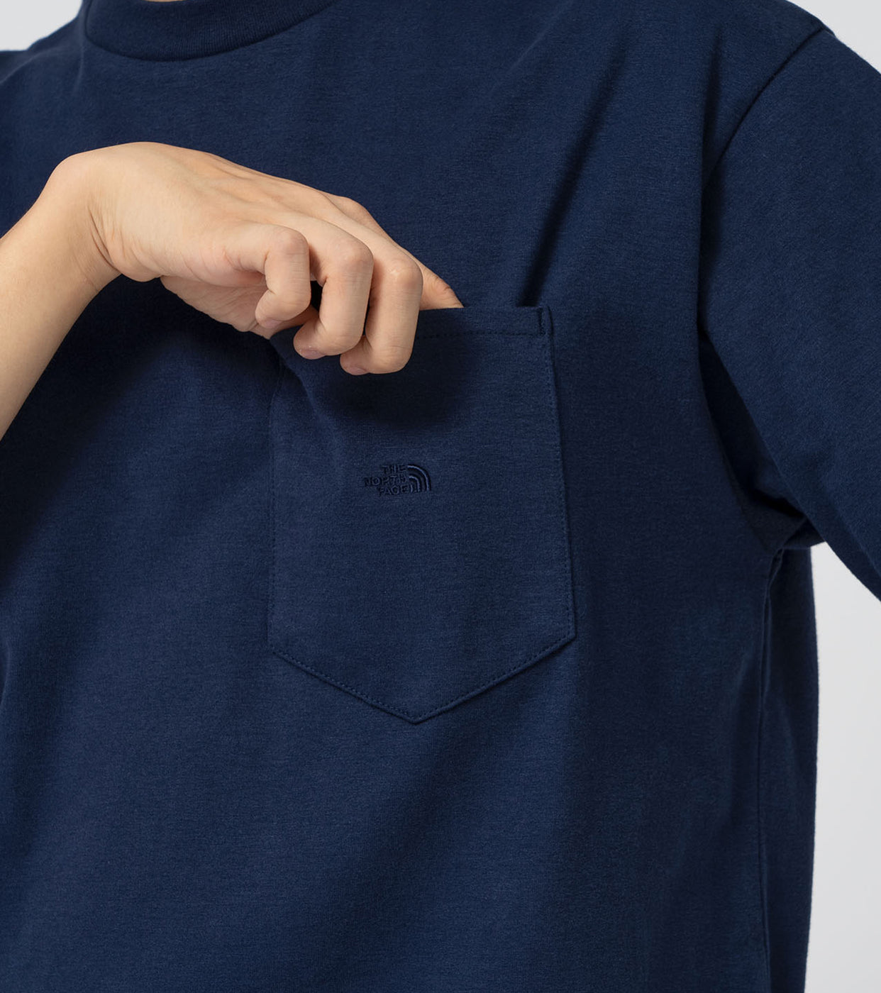 High Bulky Pocket Tee, Midnight Navy