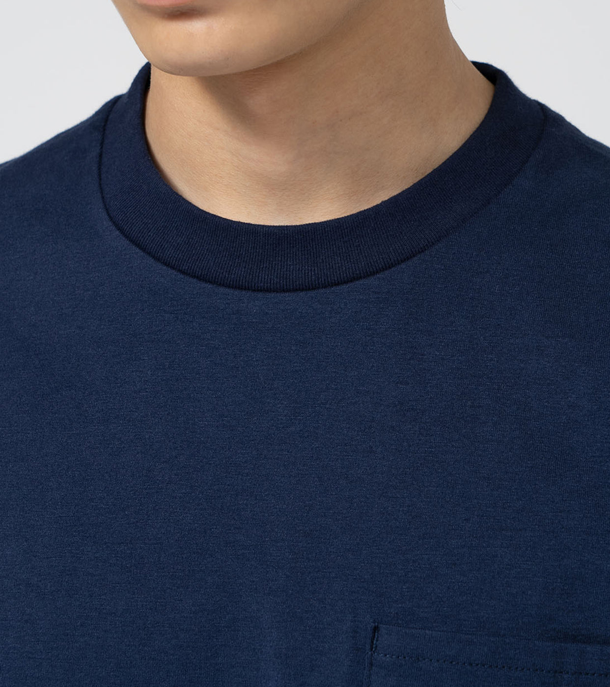 High Bulky Pocket Tee, Midnight Navy