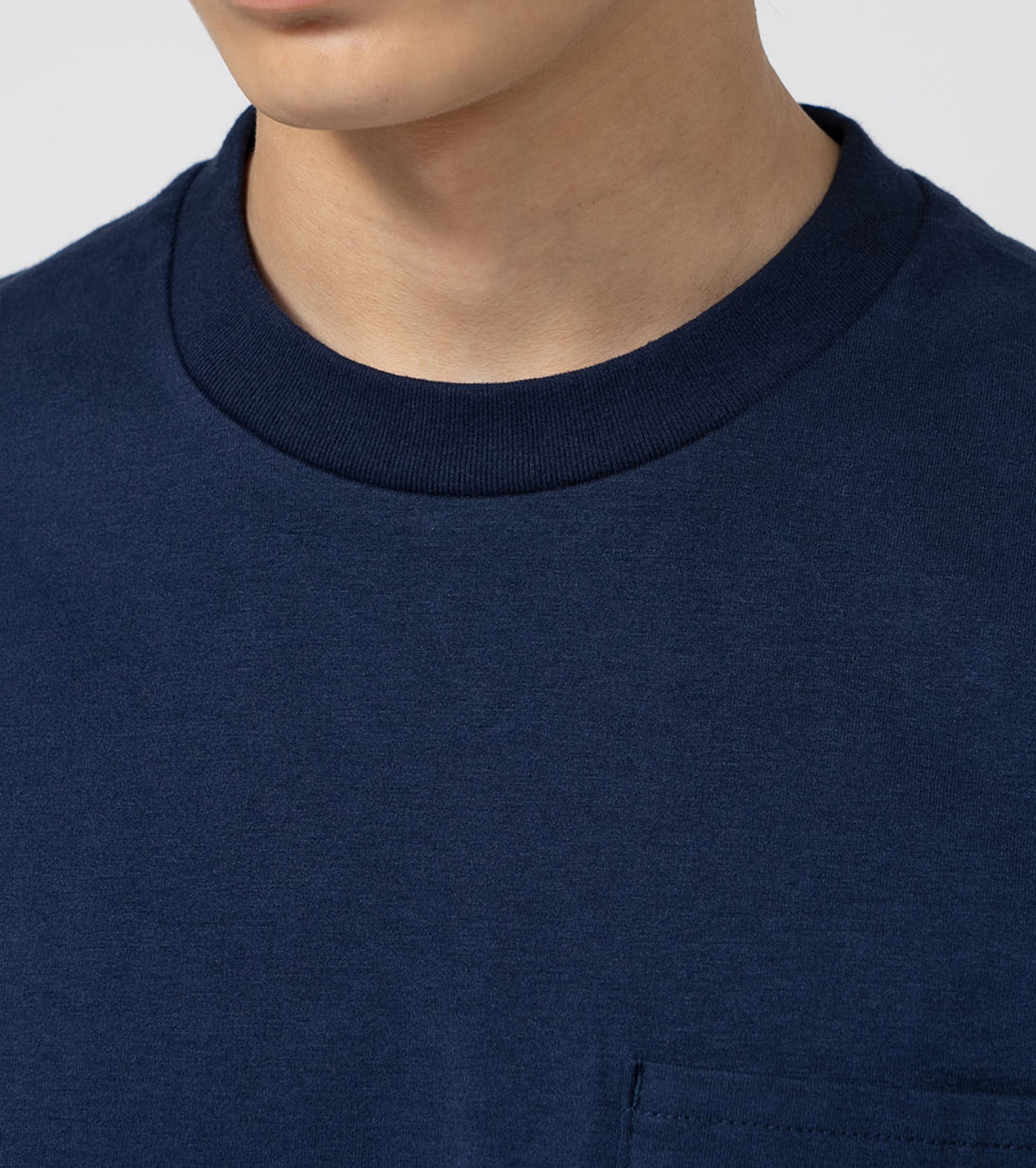 High Bulky Pocket Tee, Midnight Navy