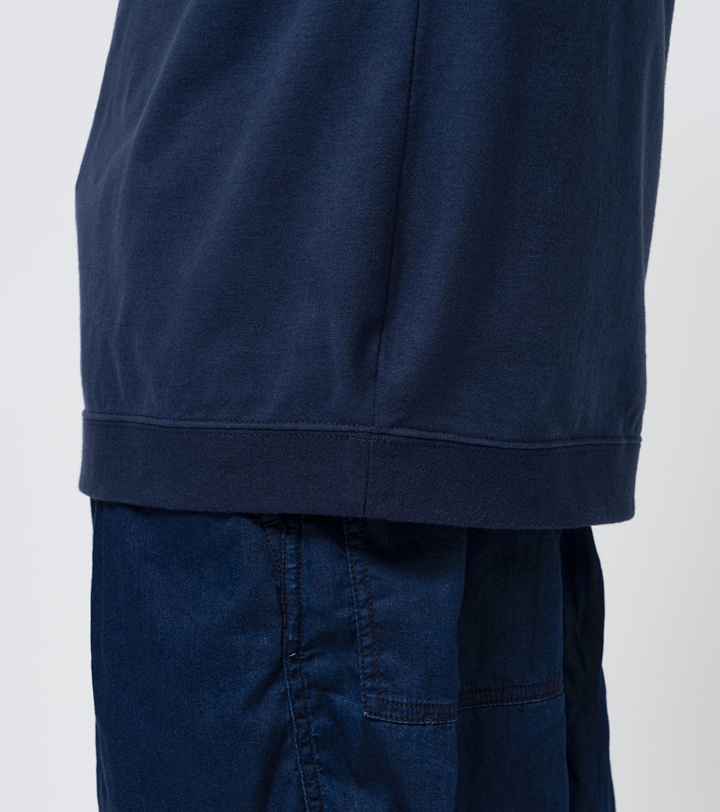 High Bulky Pocket Tee, Midnight Navy