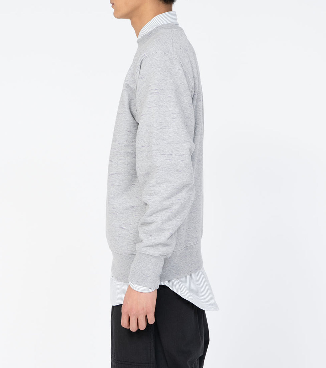 Field Crewneck Sweatshirt, Mix Gray