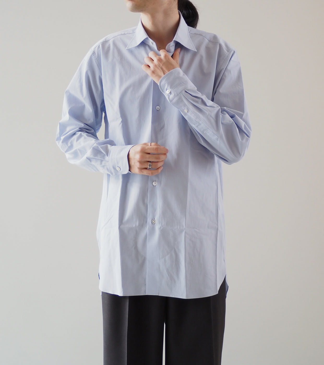 MAATEE&SONS Lyan High-twisted ZZ Broad , L.Blue