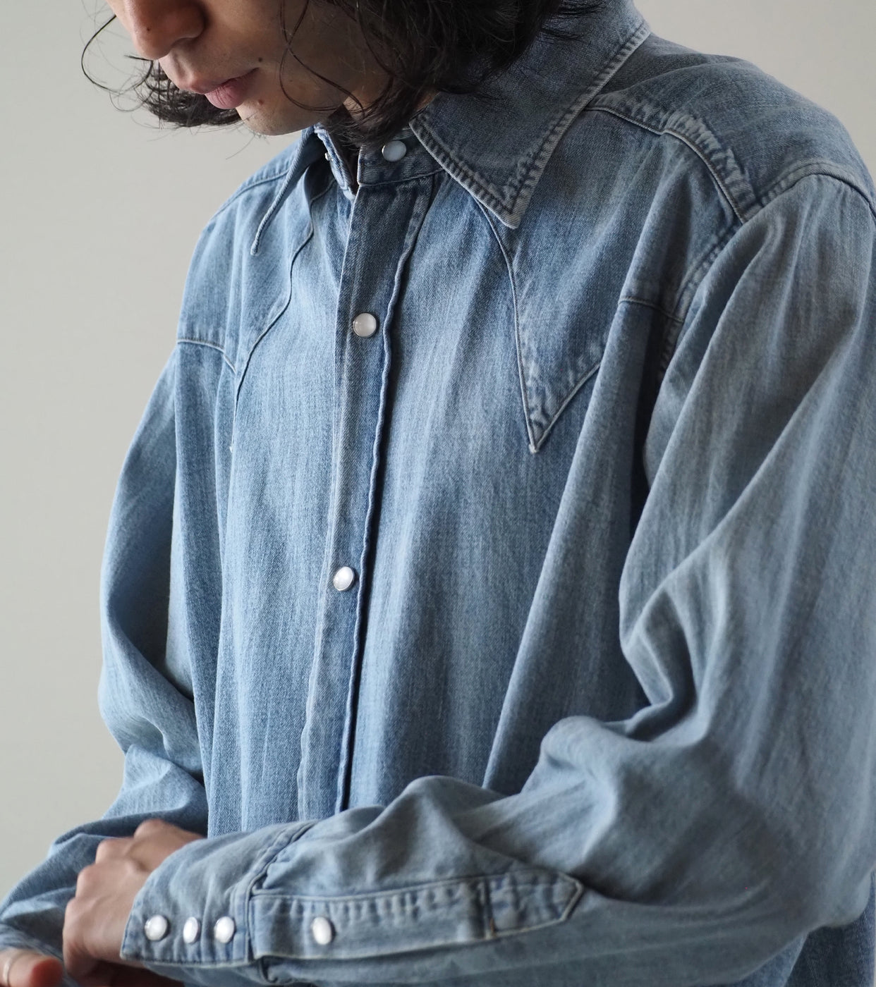MAATEE & SONS Western , Fade Indigo