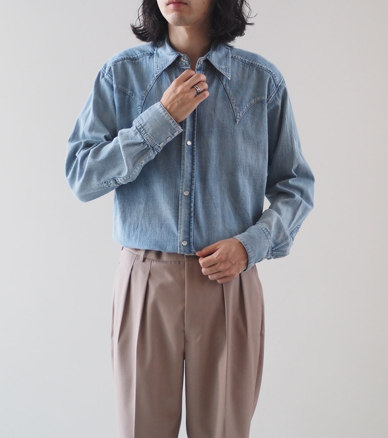 MAATEE & SONS Western , Fade Indigo