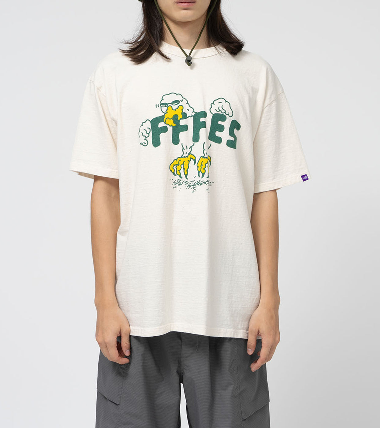 FFFES Graphic Combo Tee , Natural