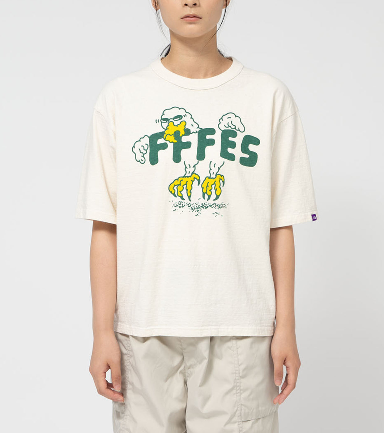 FFFES Graphic Combo Tee , Natural