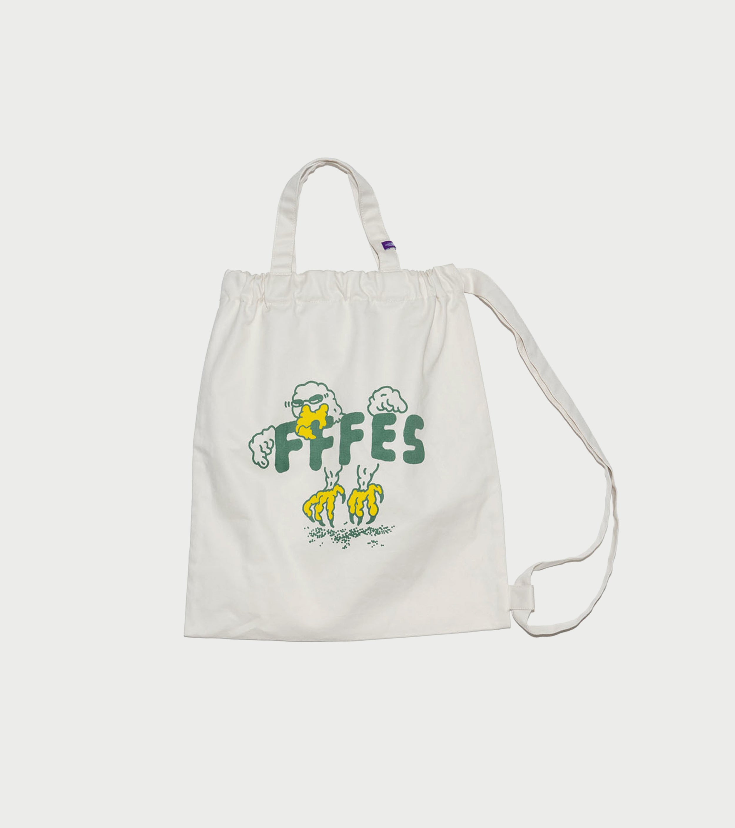 FFFES Graphic Tote , Off White