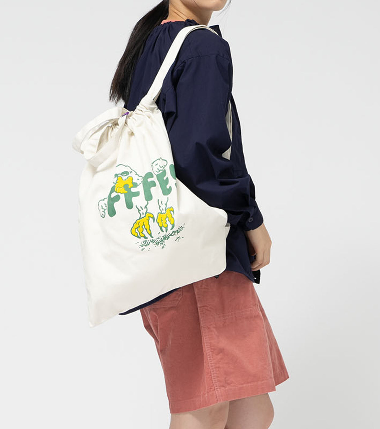 FFFES Graphic Tote , Off White