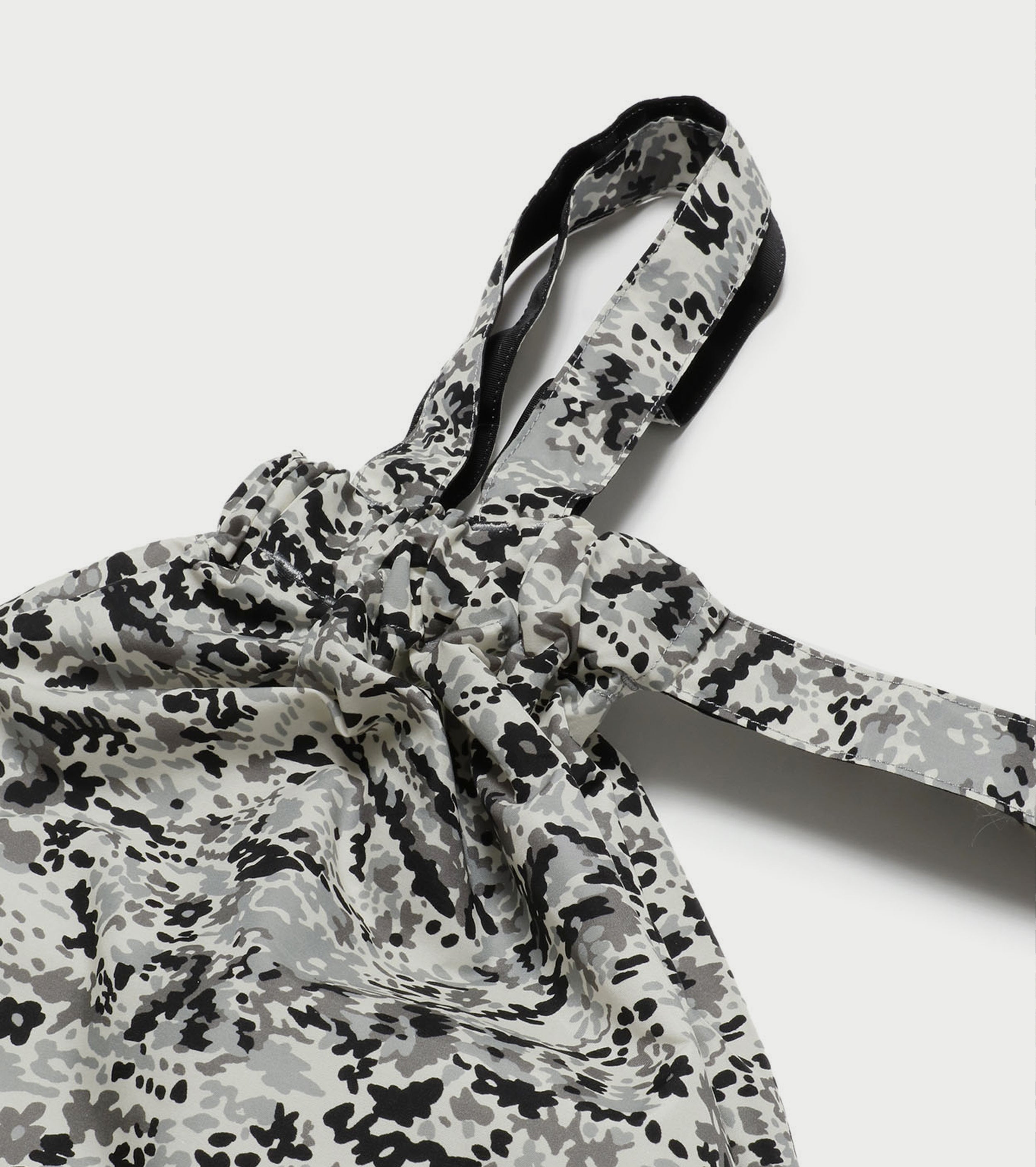 Flower Printed Field Tote, Flower Camouflage