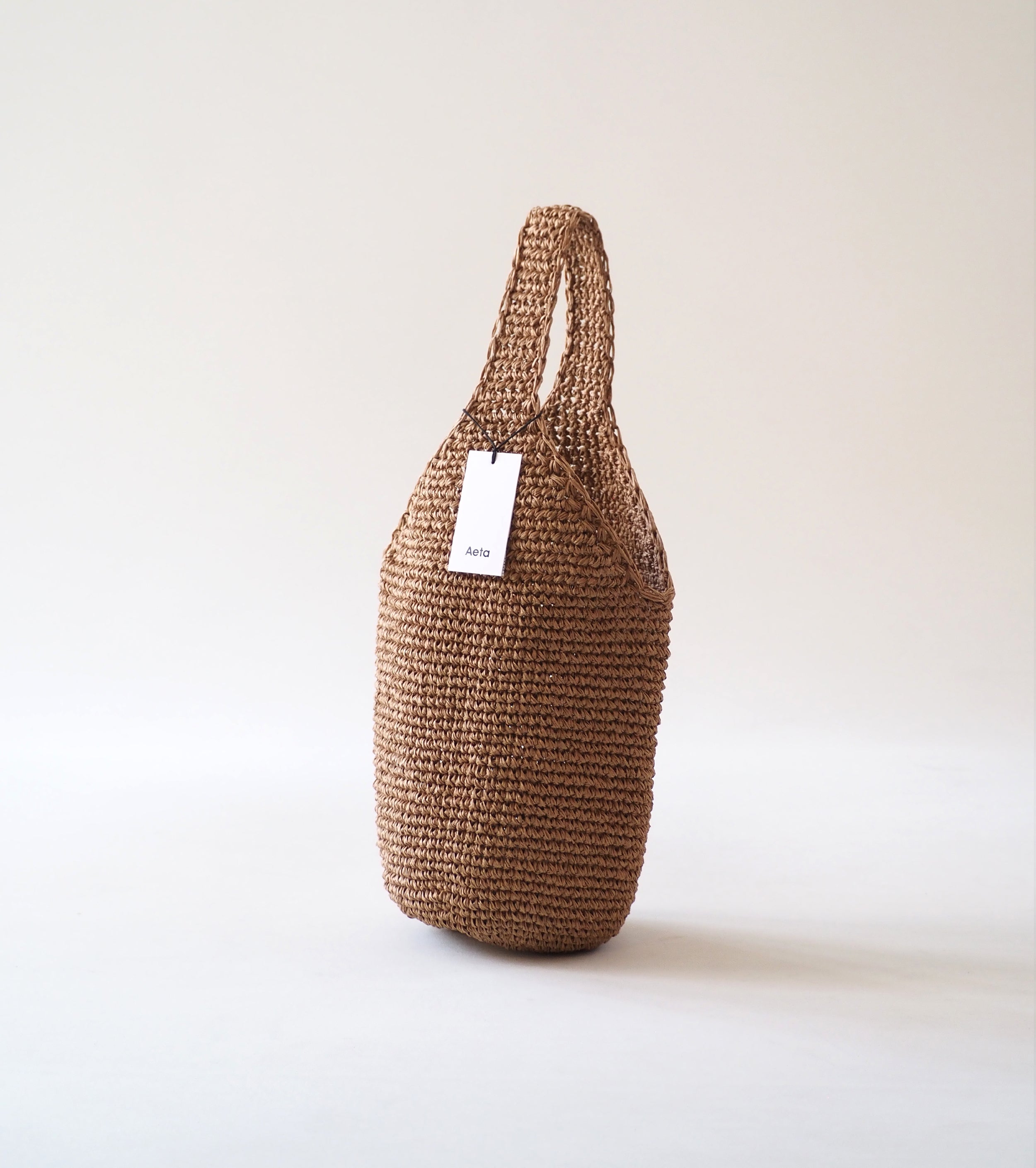 Aeta Paper Yarn Shoulder M,  Beige
