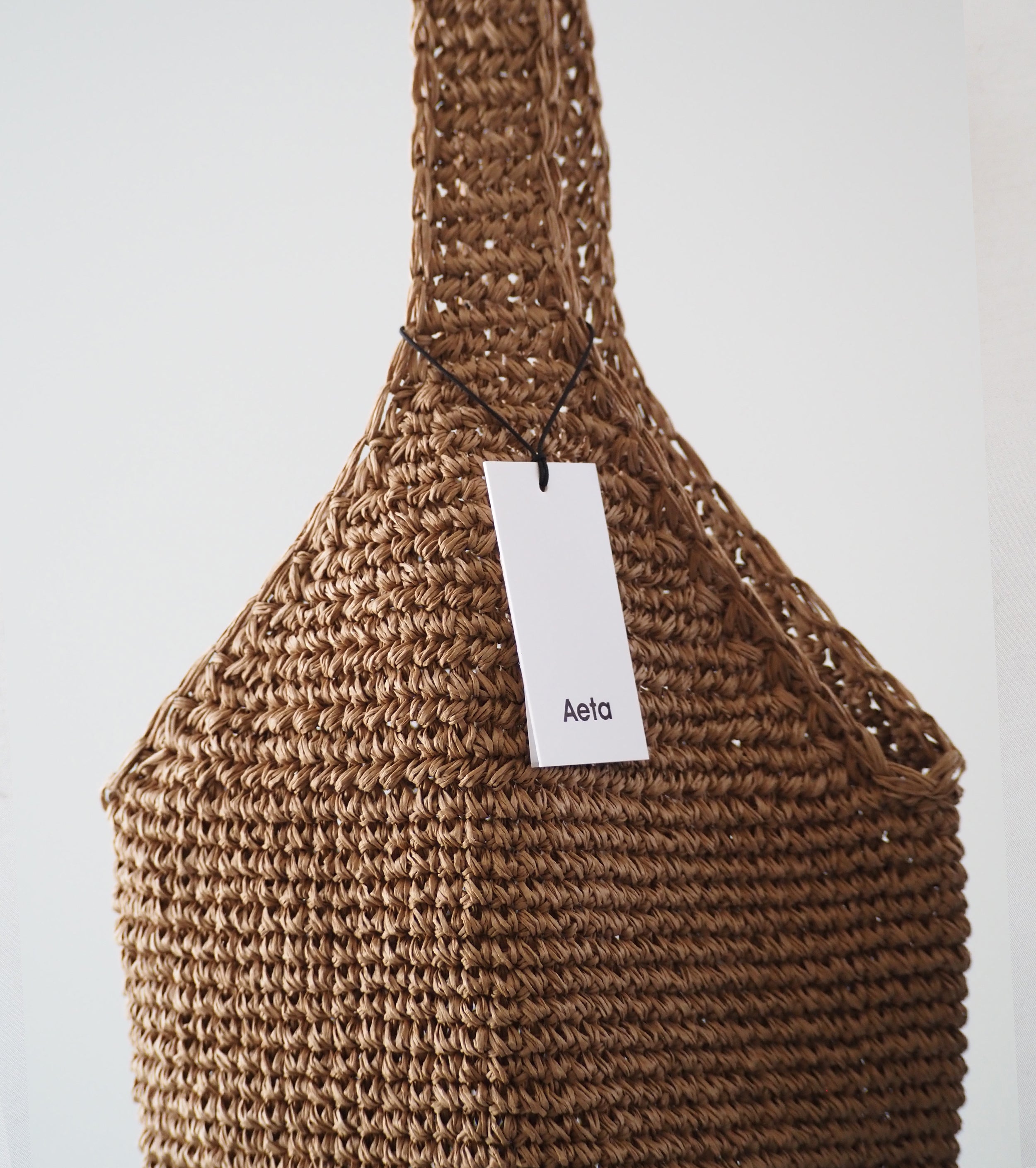 Aeta Paper Yarn Shoulder M,  Beige