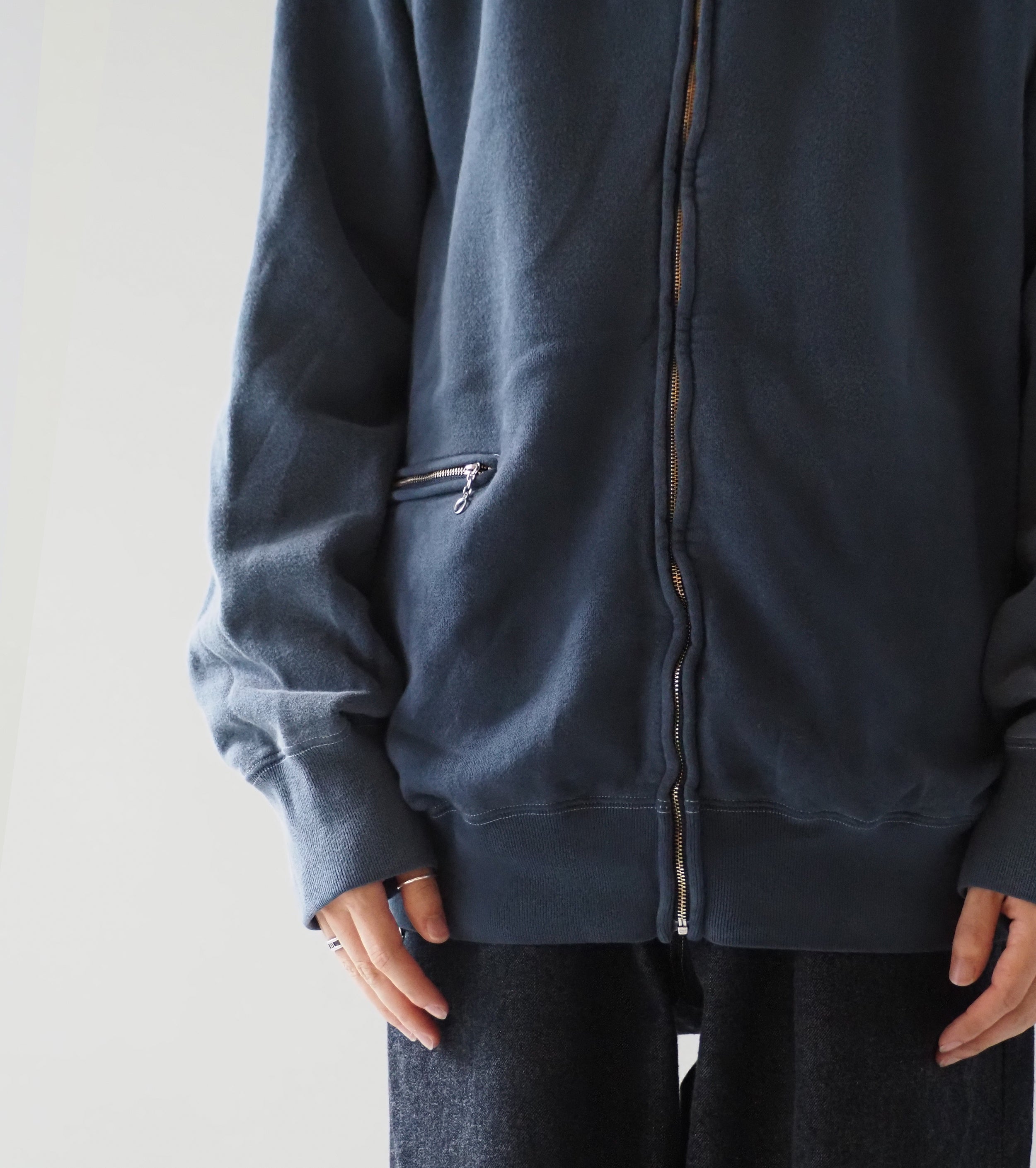 MAATEE&SONS Vintage Zip Sweat ,  Bottle