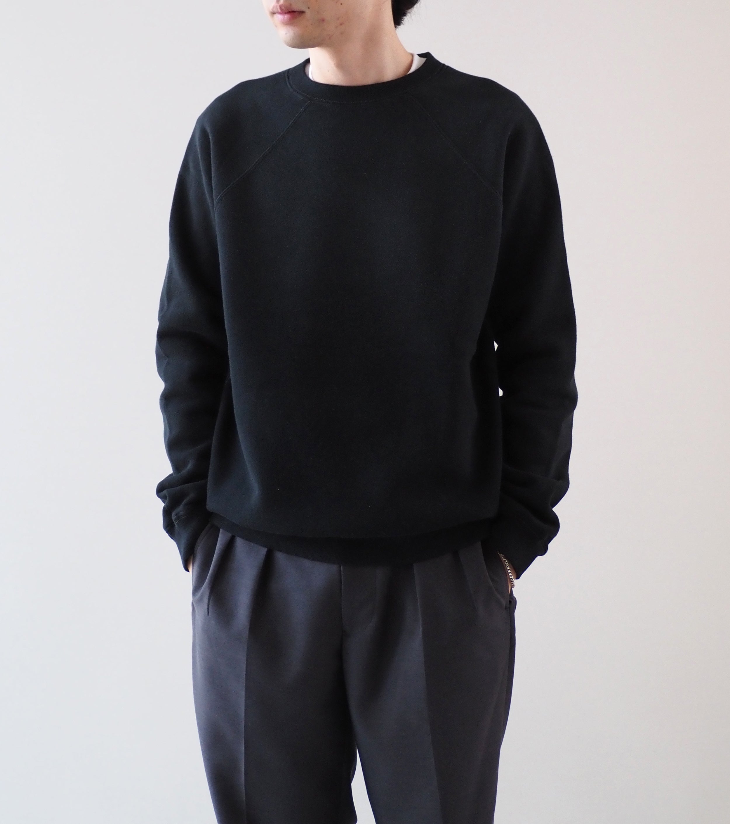 MAATEE & SONS VINTAGE SWEAT , Black