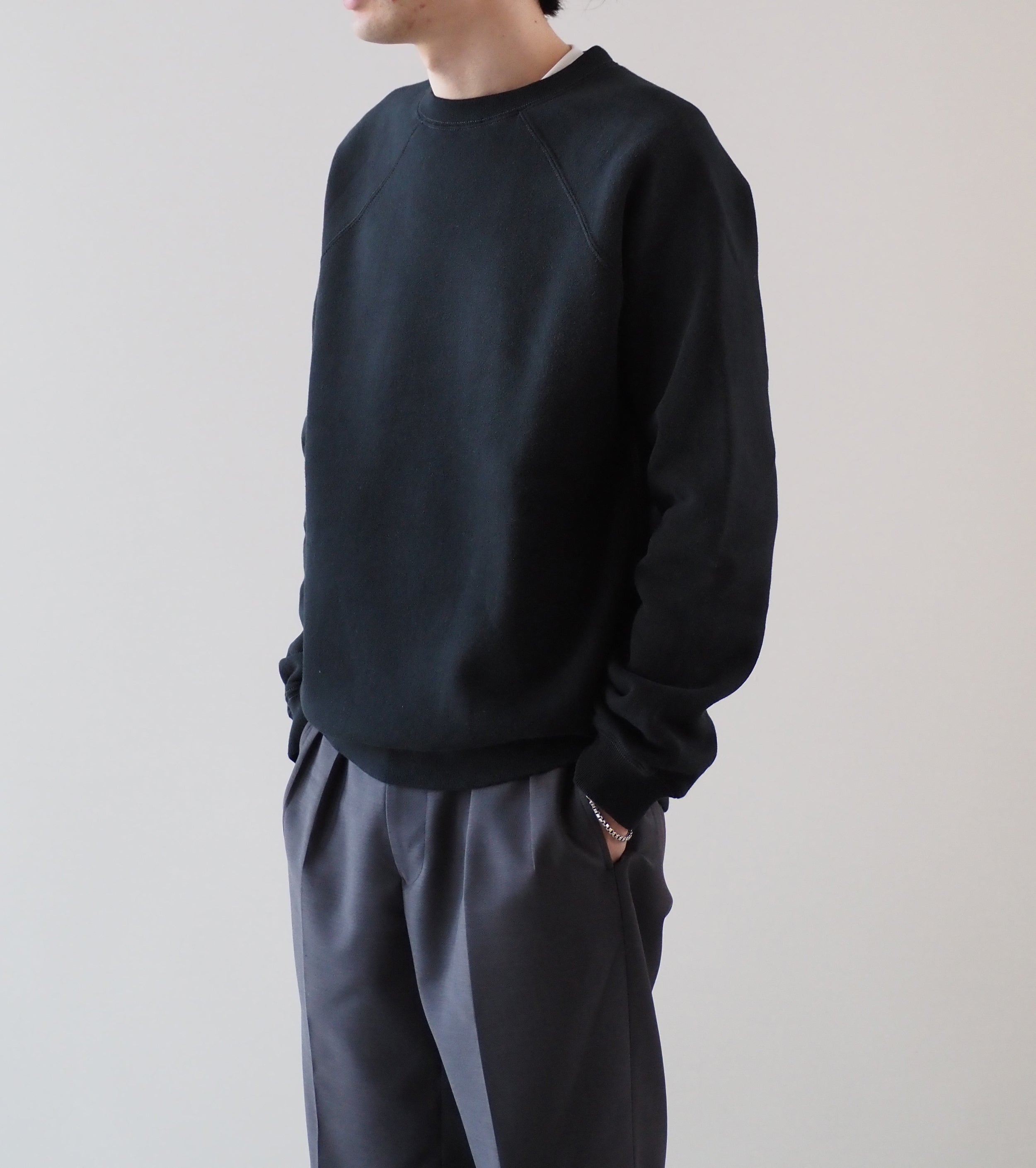 MAATEE & SONS VINTAGE SWEAT , Black