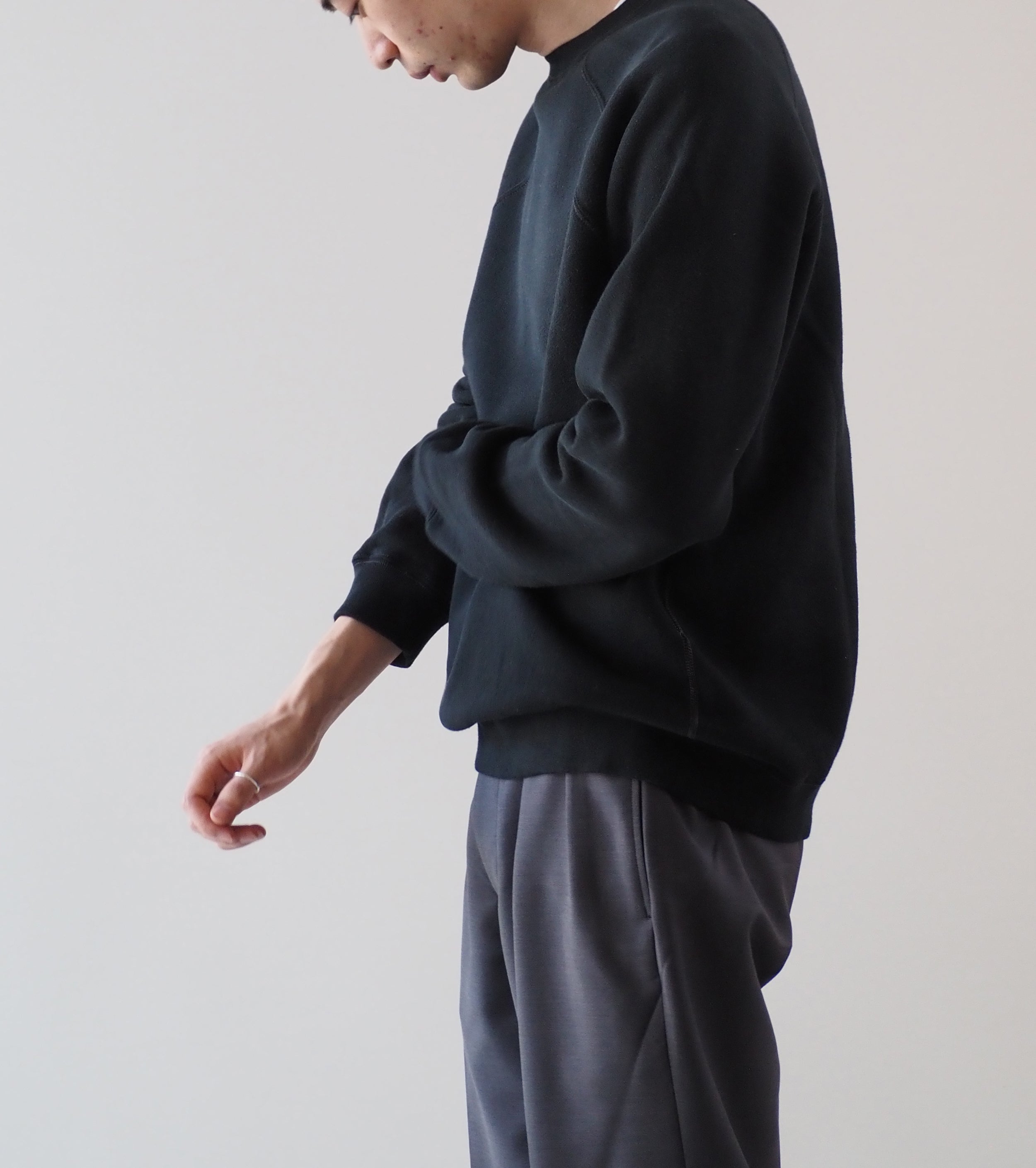 MAATEE & SONS VINTAGE SWEAT , Black