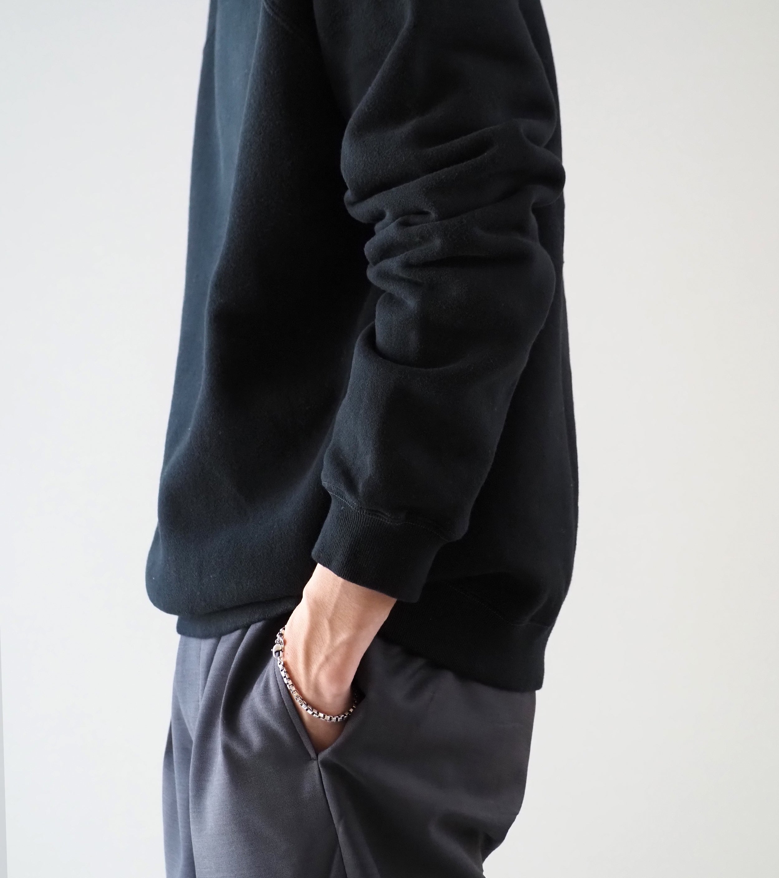 MAATEE & SONS VINTAGE SWEAT , Black