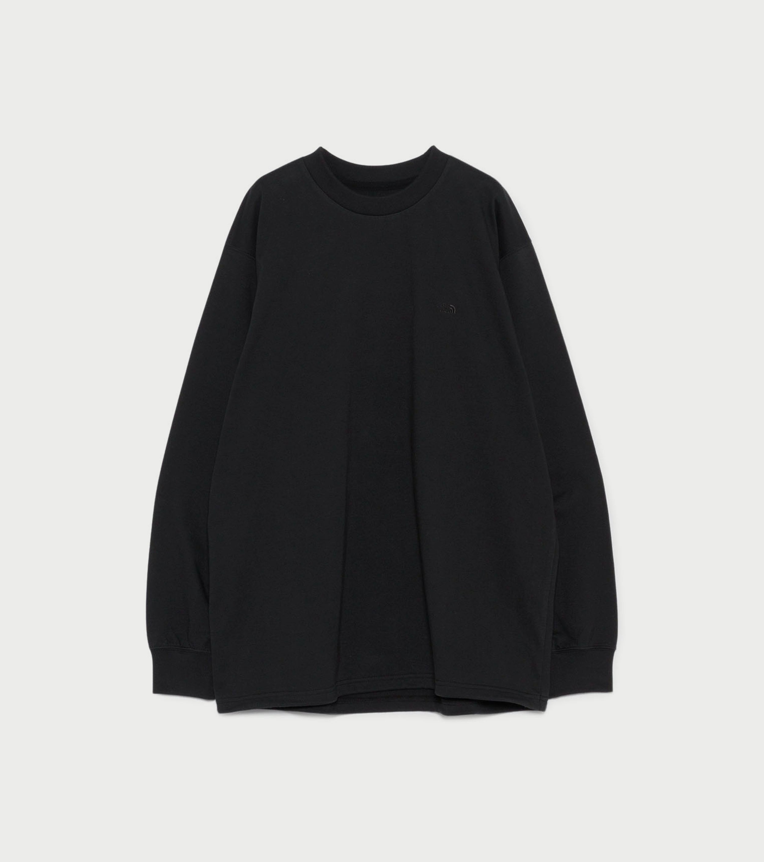 フィールド ロング スリーブ ティー, Black – Navyblue
