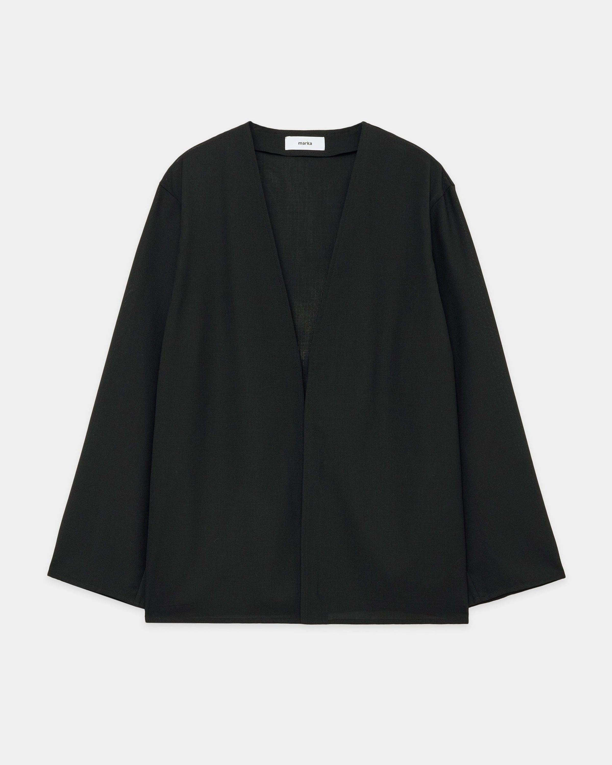 Minimalist  Cardigan Black