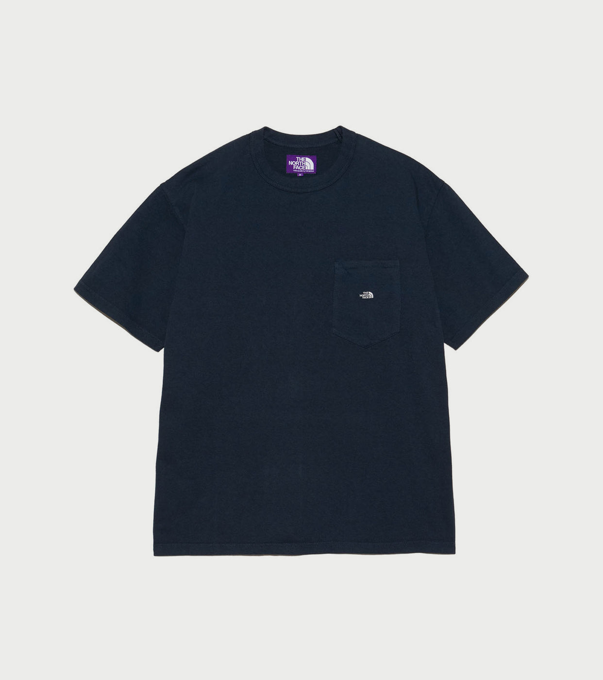 7oz Pocket Tee, Navy x Off White