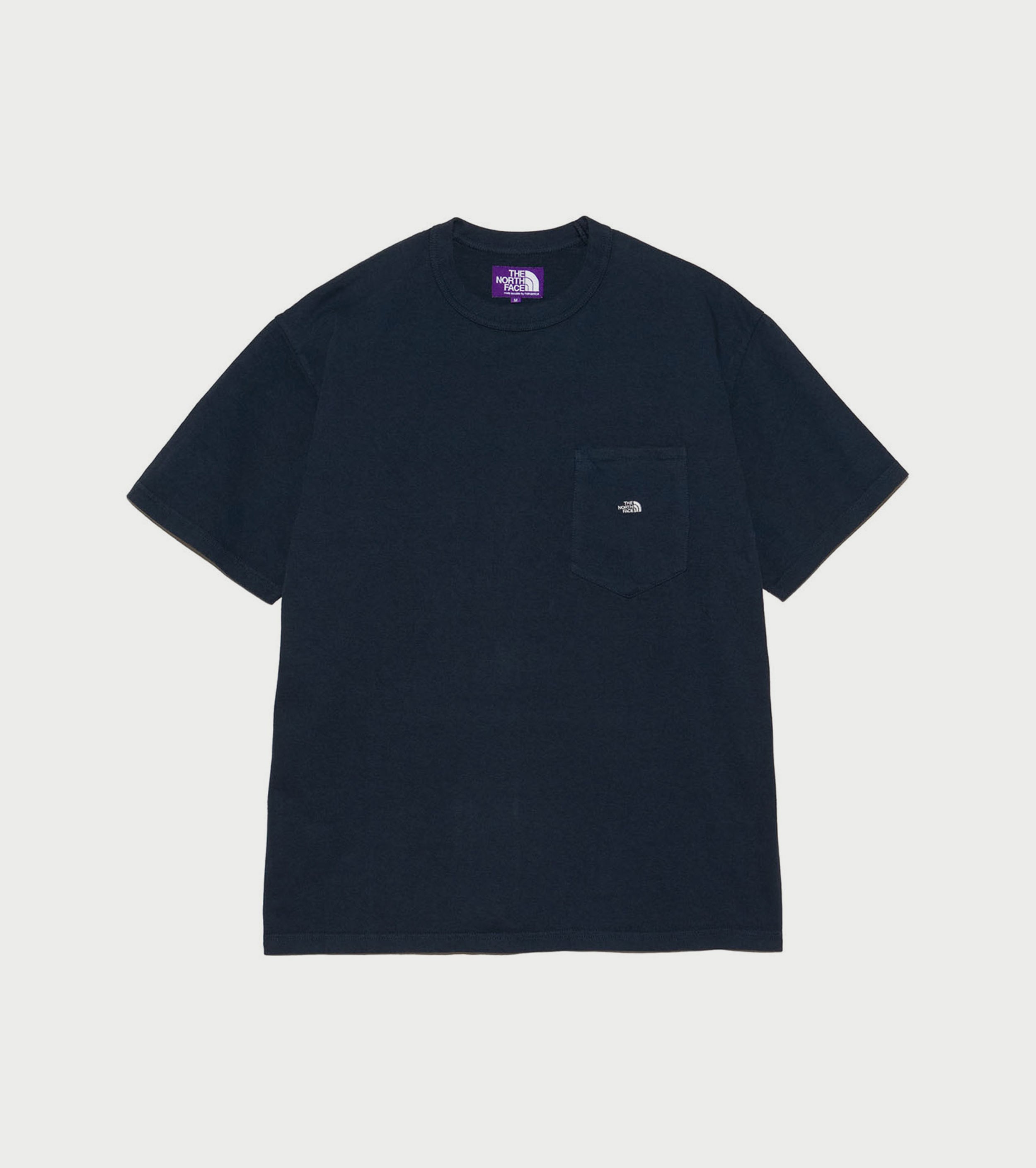7oz Pocket Tee, Navy x Off White