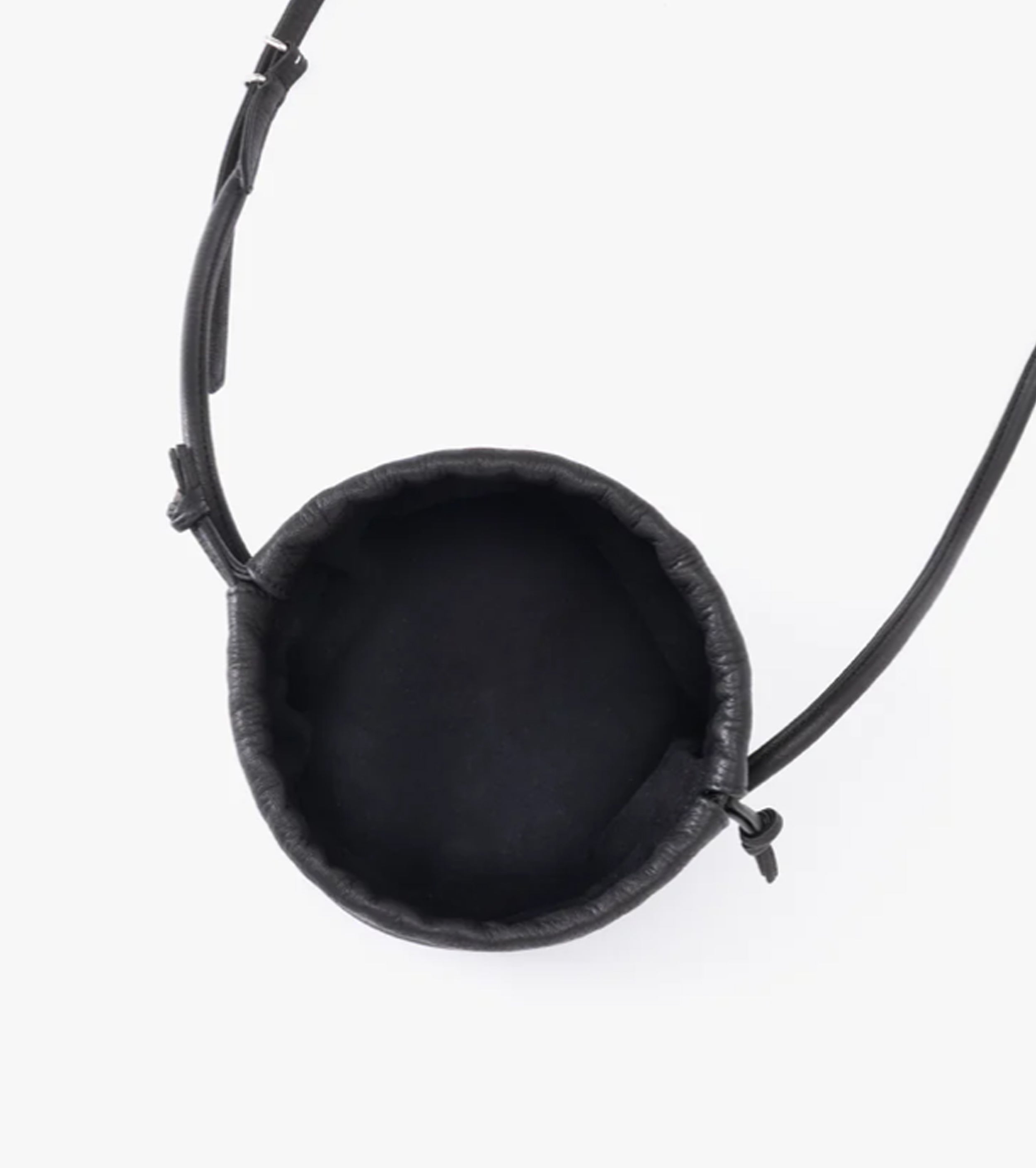 Aeta HAND POUCH MINI + SHOULDER , Black
