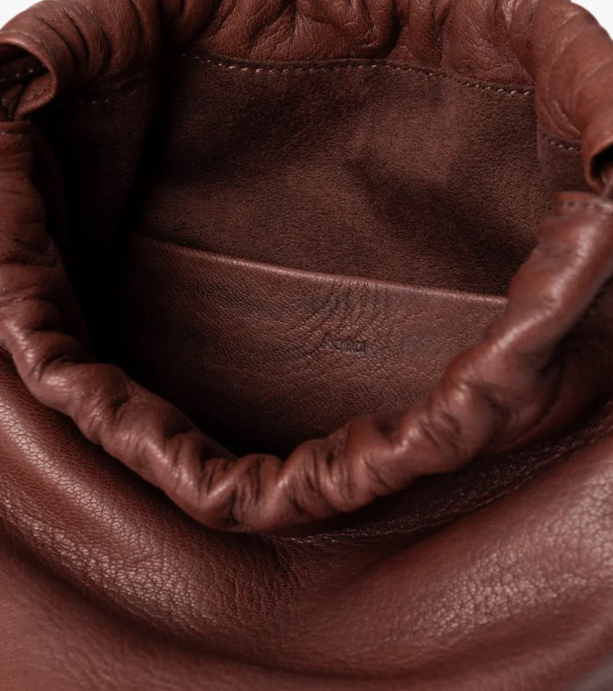 Aeta HANDLE POUCH : MINI , Brown