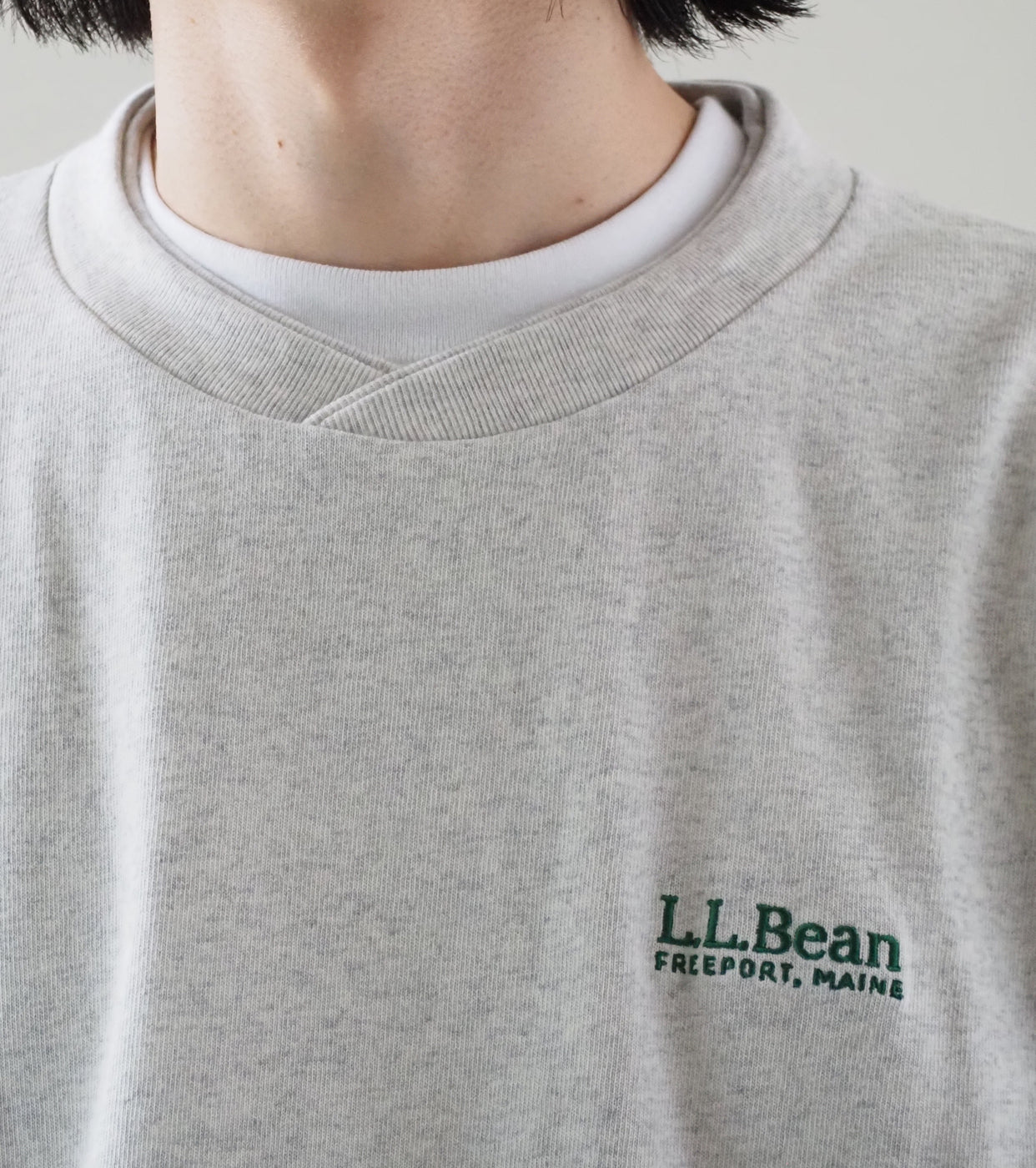 L.L.Bean JAPAN EDITION Union Long-Sleeve Tee, Birch