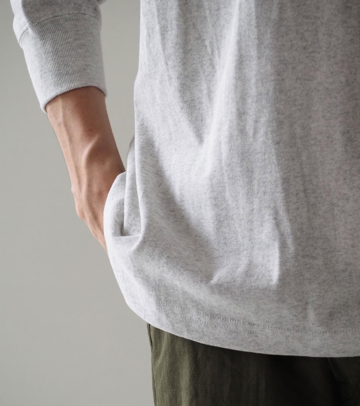 L.L.Bean JAPAN EDITION Union Long-Sleeve Tee, Birch
