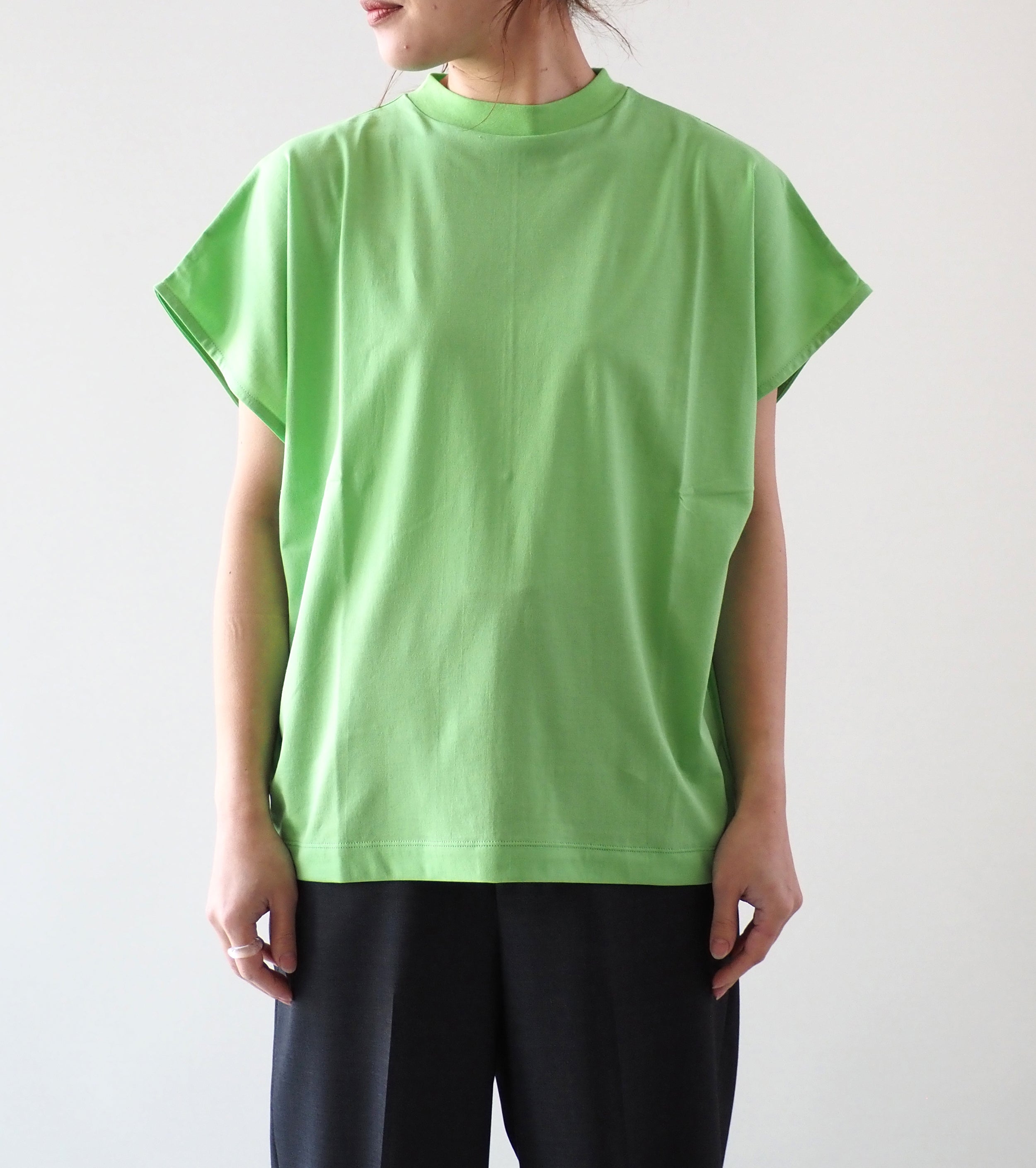 alwel ドロップショルダートップ M ALWEL ドロップショルダートップ, Summer Green – Navyblue