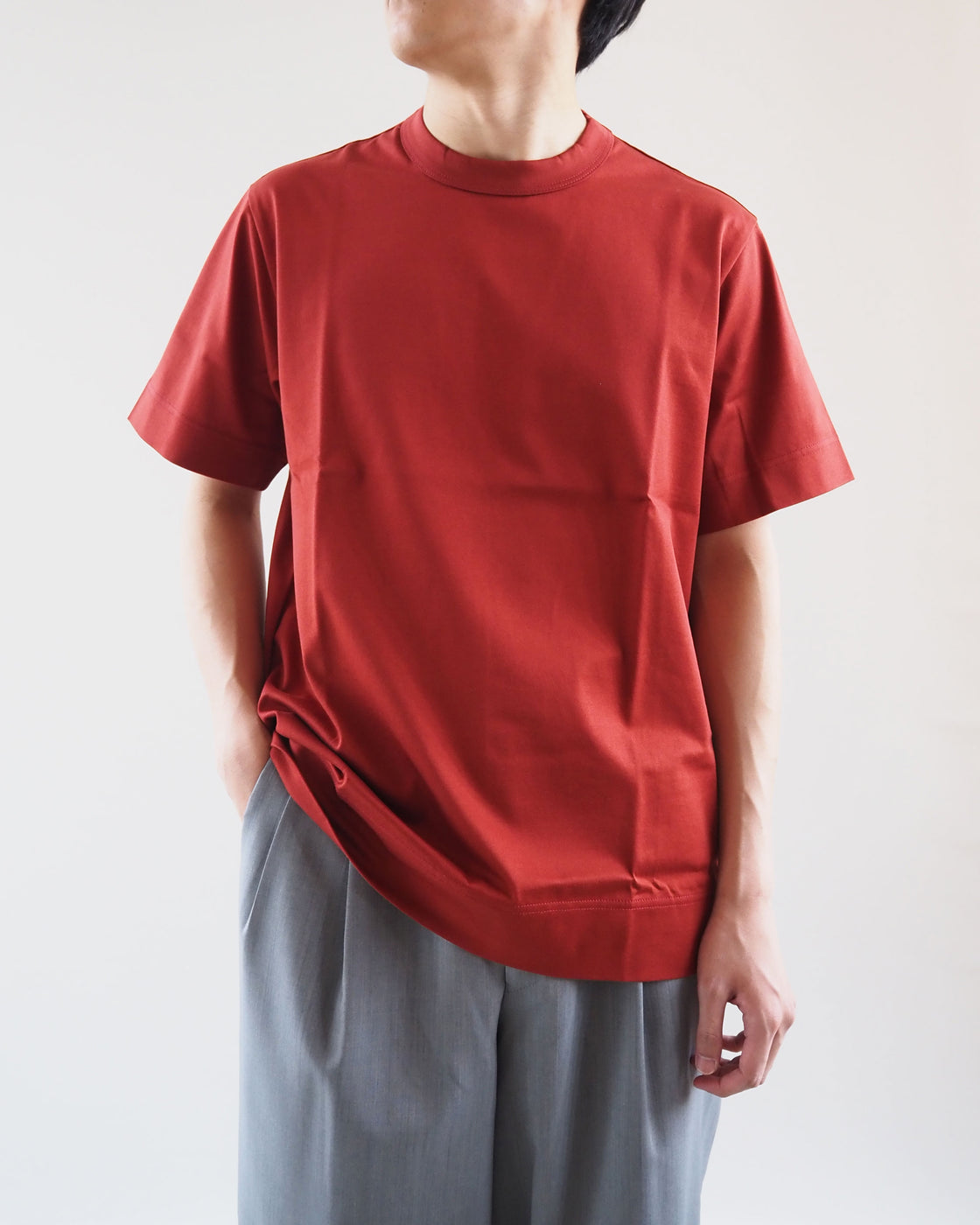 Comfort Fit Tee Shirt Short Sleeve, Red
