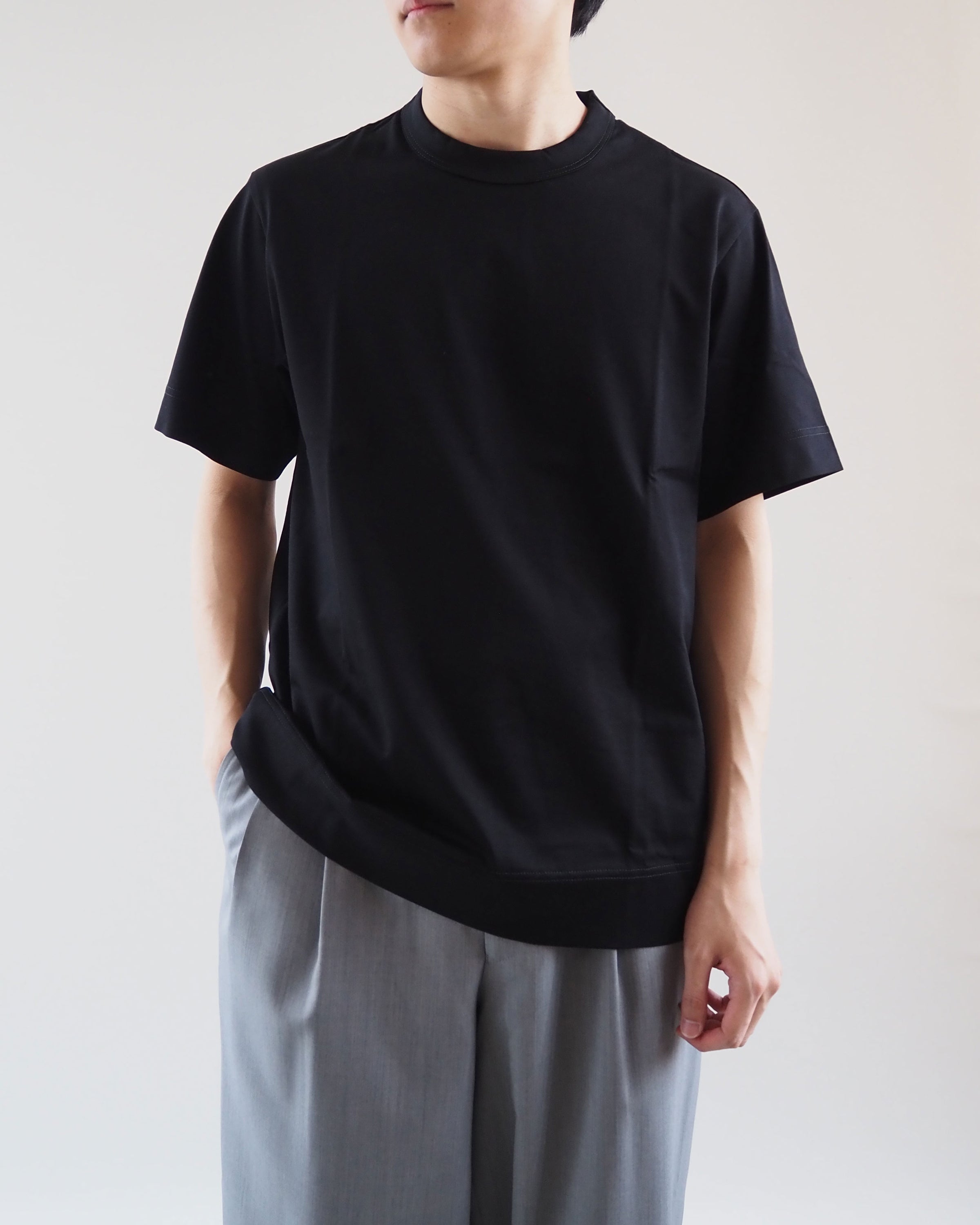 Comfort Fit Tee Shirt Short Sleeve, Black