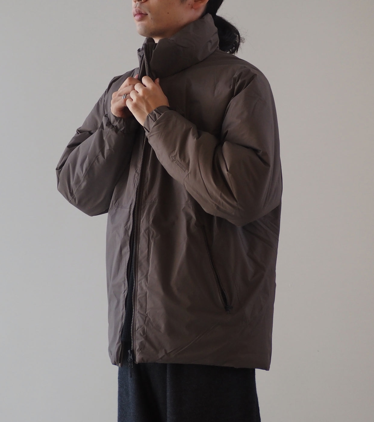 Goldwin Windstopper by GORE-TEX Labs Puffy Jacket, Major Brown