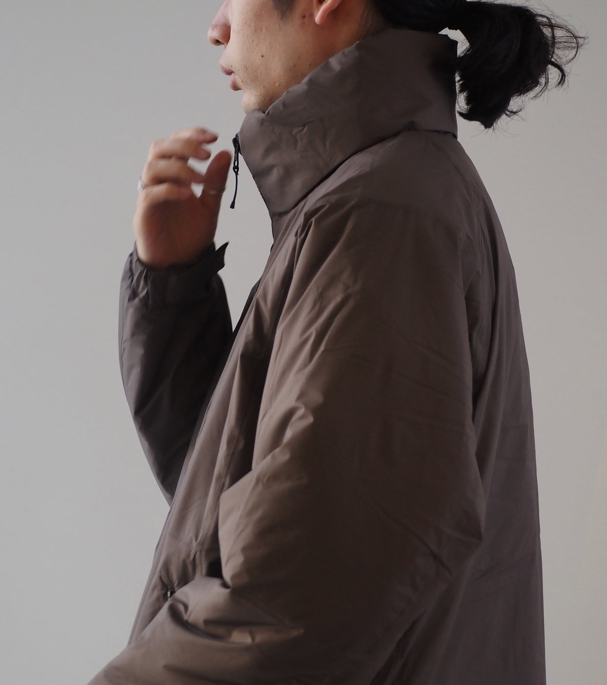 Goldwin Windstopper by GORE-TEX Labs Puffy Jacket, Major Brown