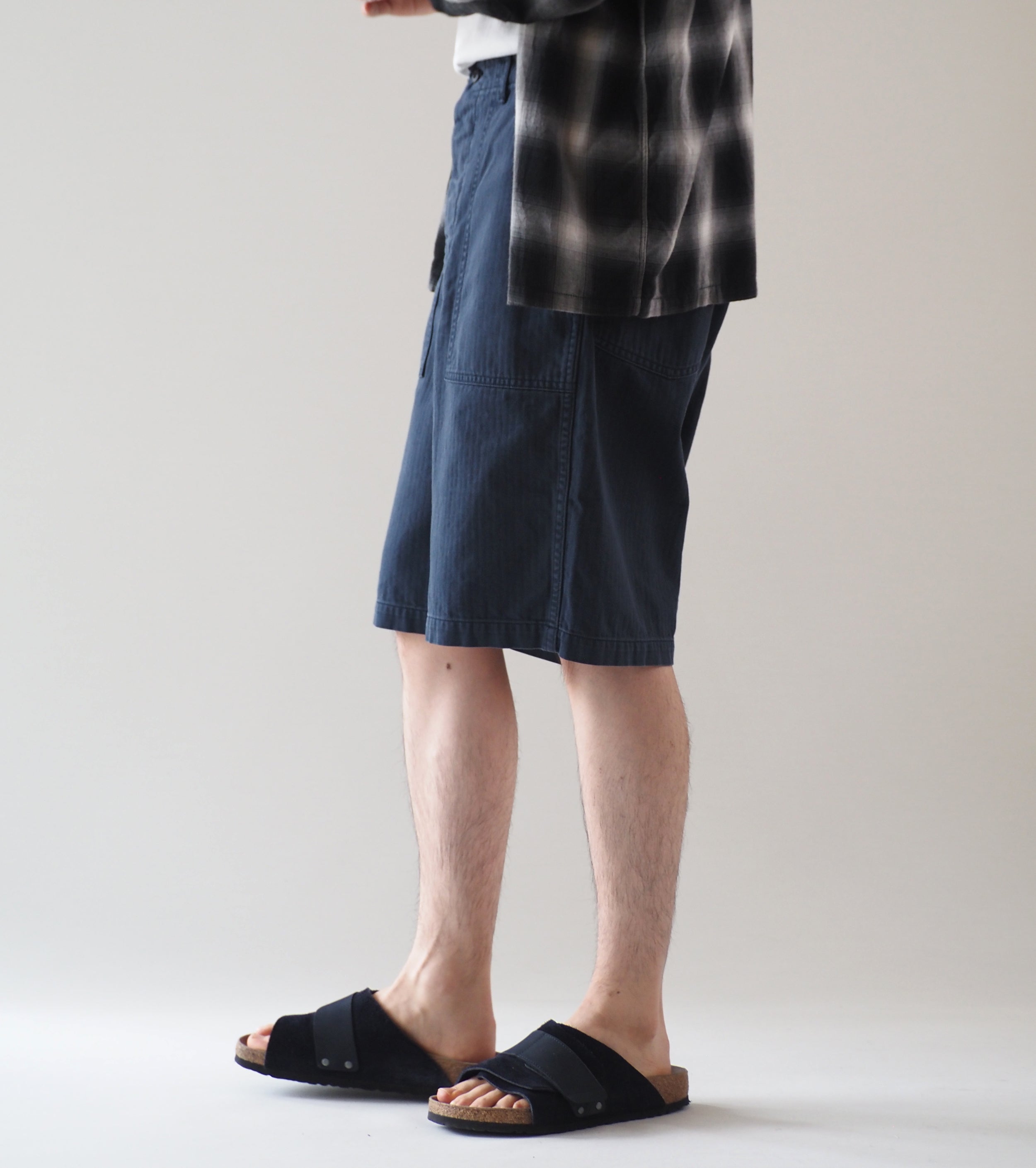 orslow SUMMER FATIGUE SHORTS , Navy