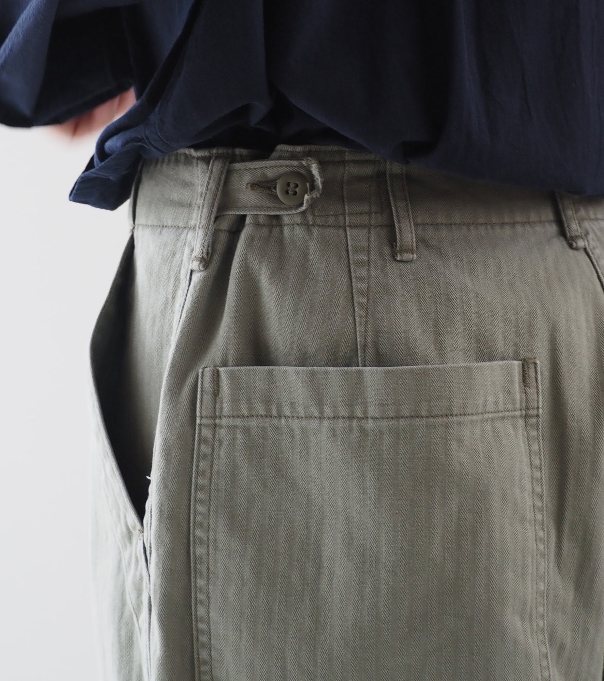 orslow SUMMER FATIGUE SHORTS , Green
