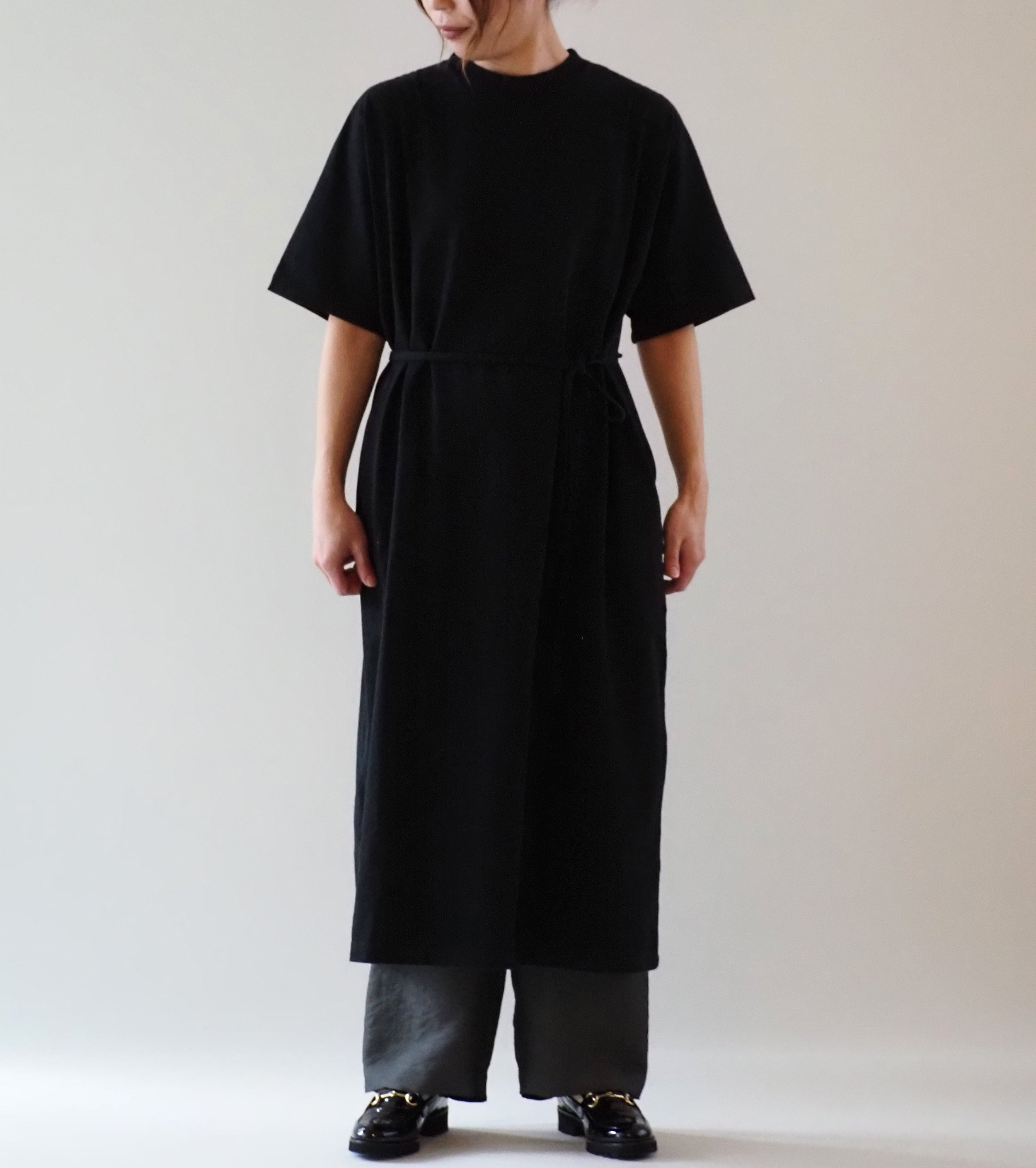 blurhms  Piece dyed Dress , Black